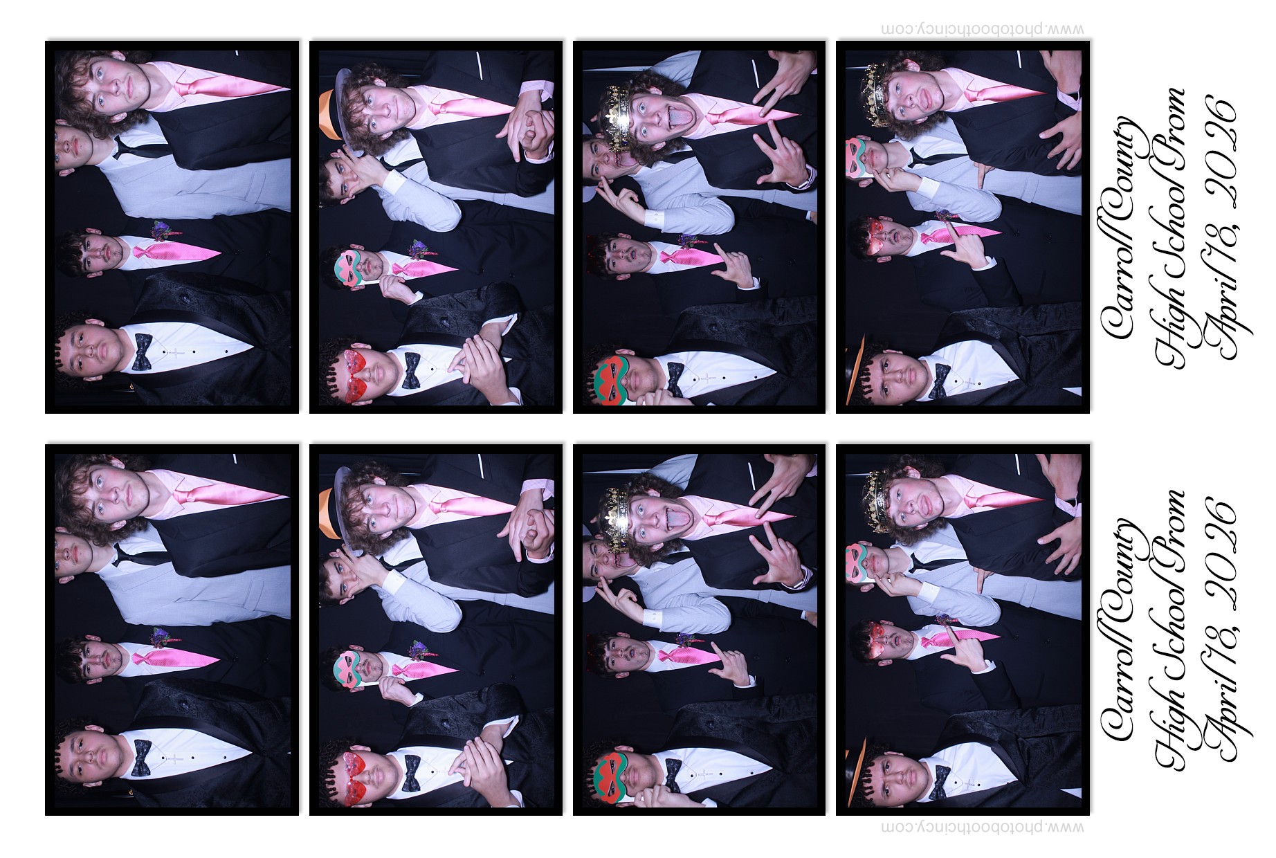 Carroll County High School Prom | View more photos from the event at gallery.photoboothcincy.com/u/PhotoBoothCincy/Carroll-County-High-School-Prom-0