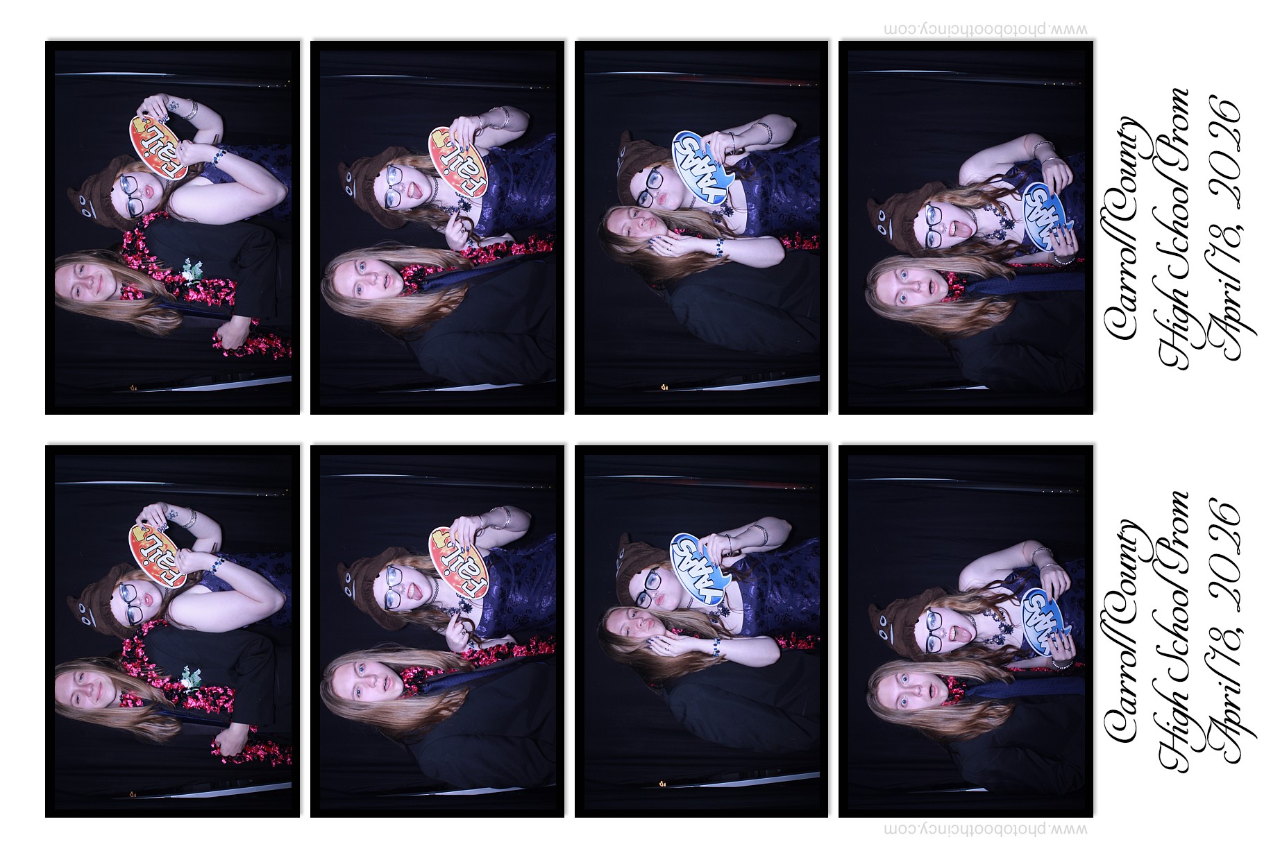Carroll County High School Prom | View more photos from the event at gallery.photoboothcincy.com/u/PhotoBoothCincy/Carroll-County-High-School-Prom-0