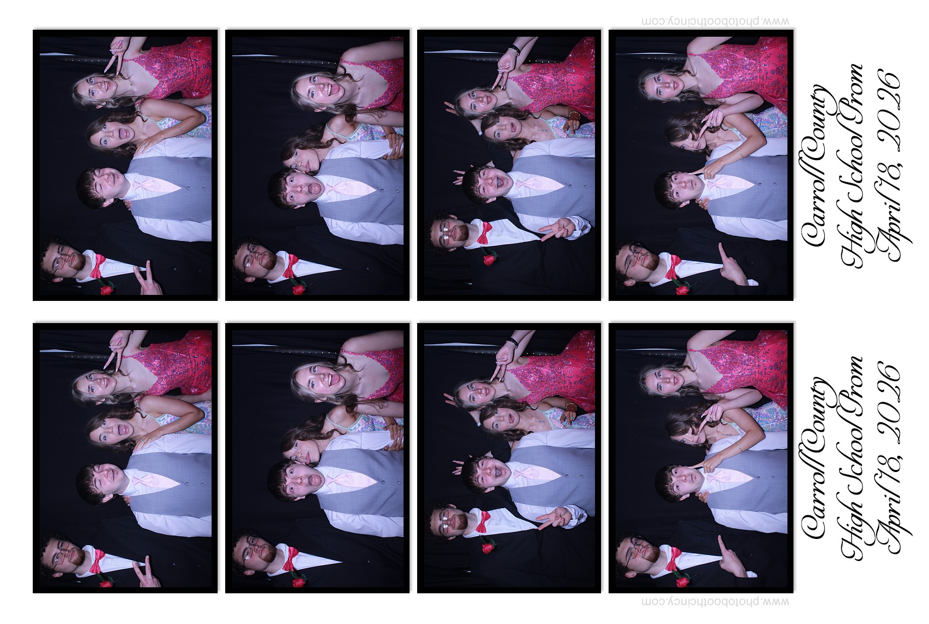 Carroll County High School Prom | View more photos from the event at gallery.photoboothcincy.com/u/PhotoBoothCincy/Carroll-County-High-School-Prom-0