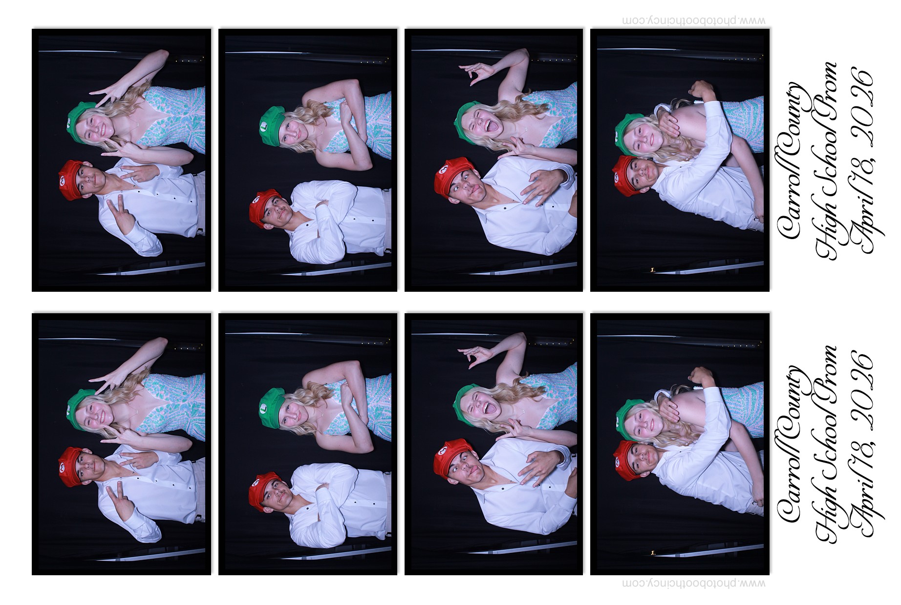 Carroll County High School Prom | View more photos from the event at gallery.photoboothcincy.com/u/PhotoBoothCincy/Carroll-County-High-School-Prom-0