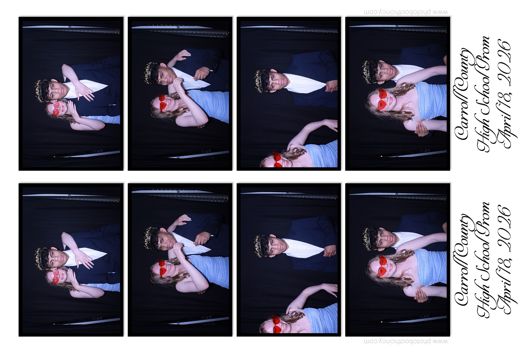 Carroll County High School Prom | View more photos from the event at gallery.photoboothcincy.com/u/PhotoBoothCincy/Carroll-County-High-School-Prom-0