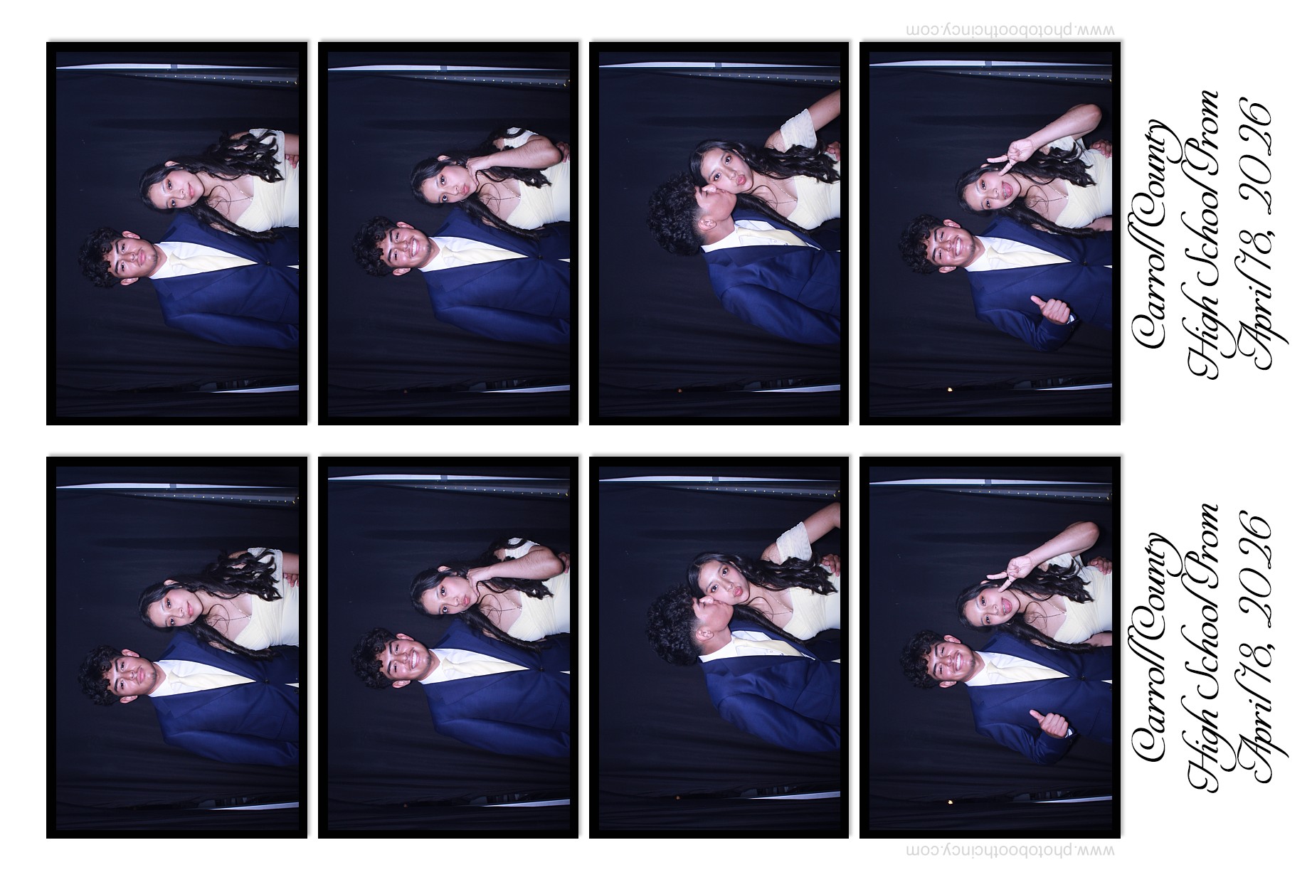 Carroll County High School Prom | View more photos from the event at gallery.photoboothcincy.com/u/PhotoBoothCincy/Carroll-County-High-School-Prom-0