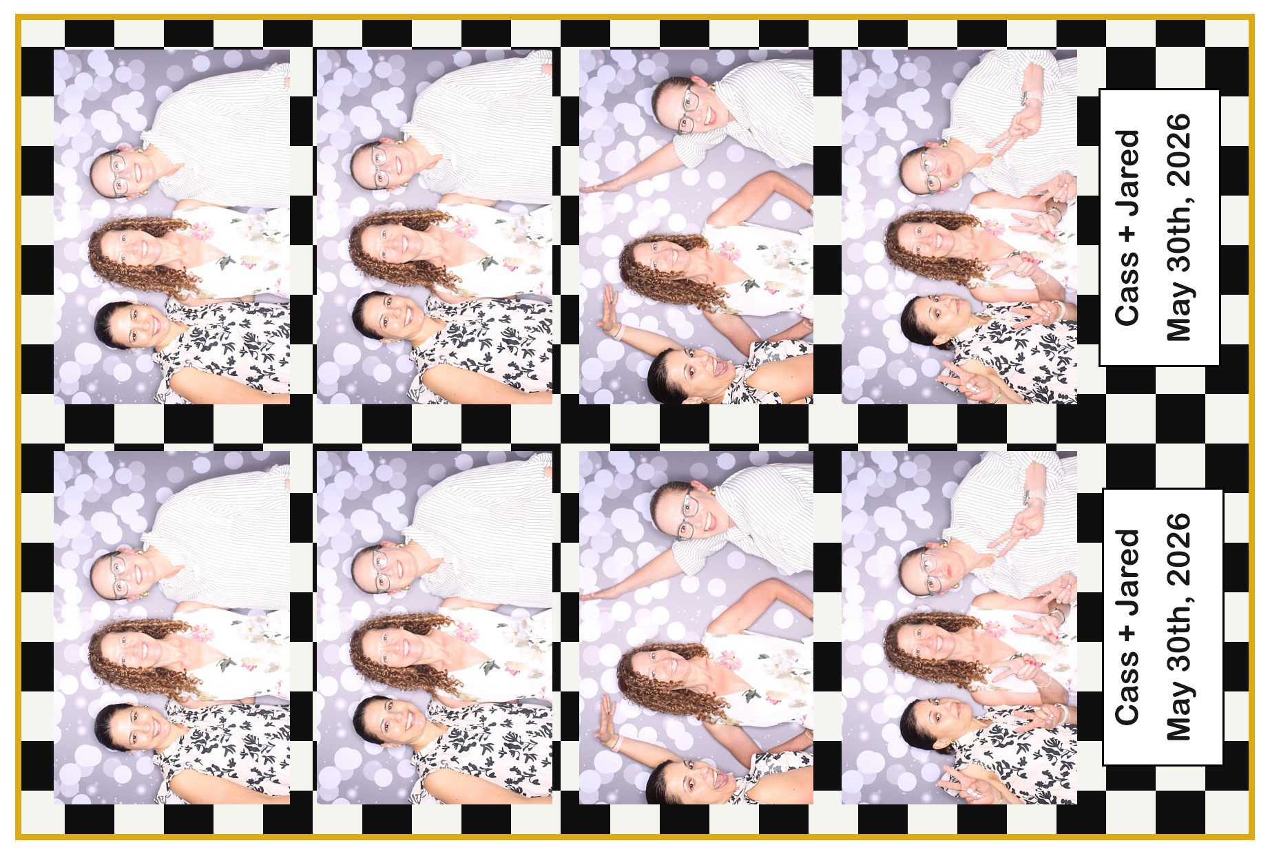 Cass & Jared | View more photos from the event at gallery.photoboothcincy.com/u/PhotoBoothCincy/Cass-Jared