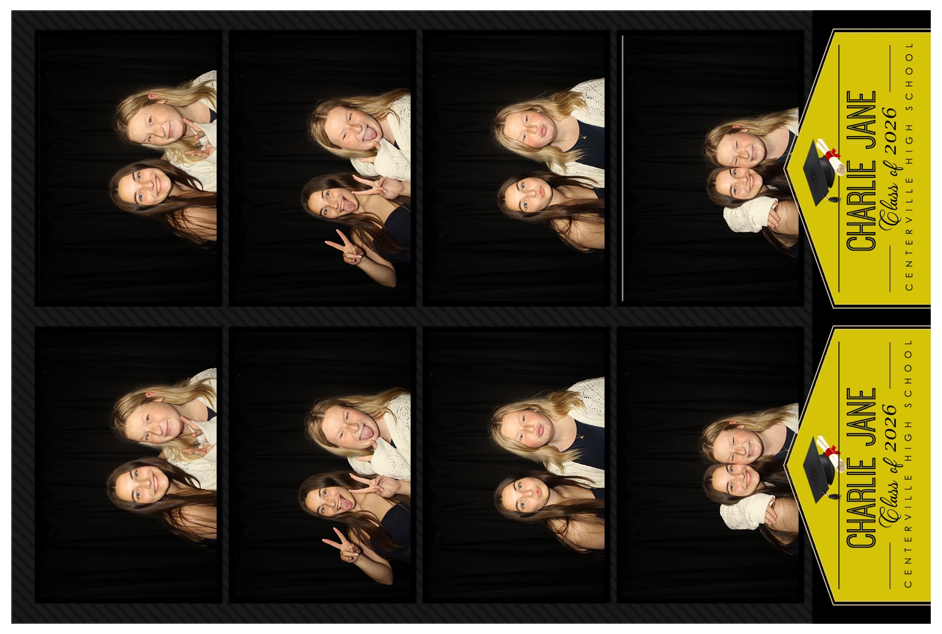 Charlie Jane's Grad Party | View more photos from the event at gallery.photoboothcincy.com/u/PhotoBoothCincy/Charlie-Janes-Grad-Party