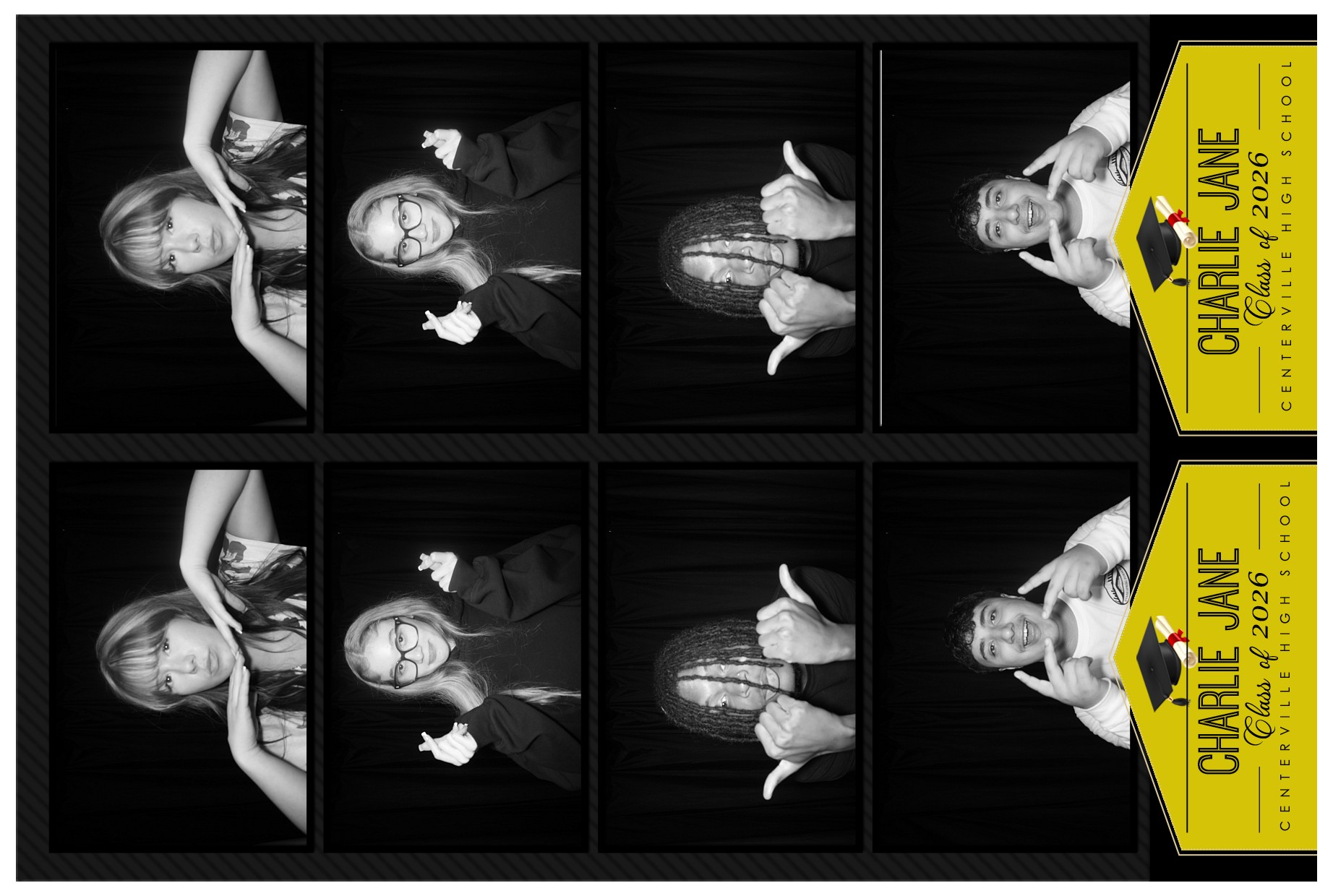 Charlie Jane's Grad Party | View more photos from the event at gallery.photoboothcincy.com/u/PhotoBoothCincy/Charlie-Janes-Grad-Party