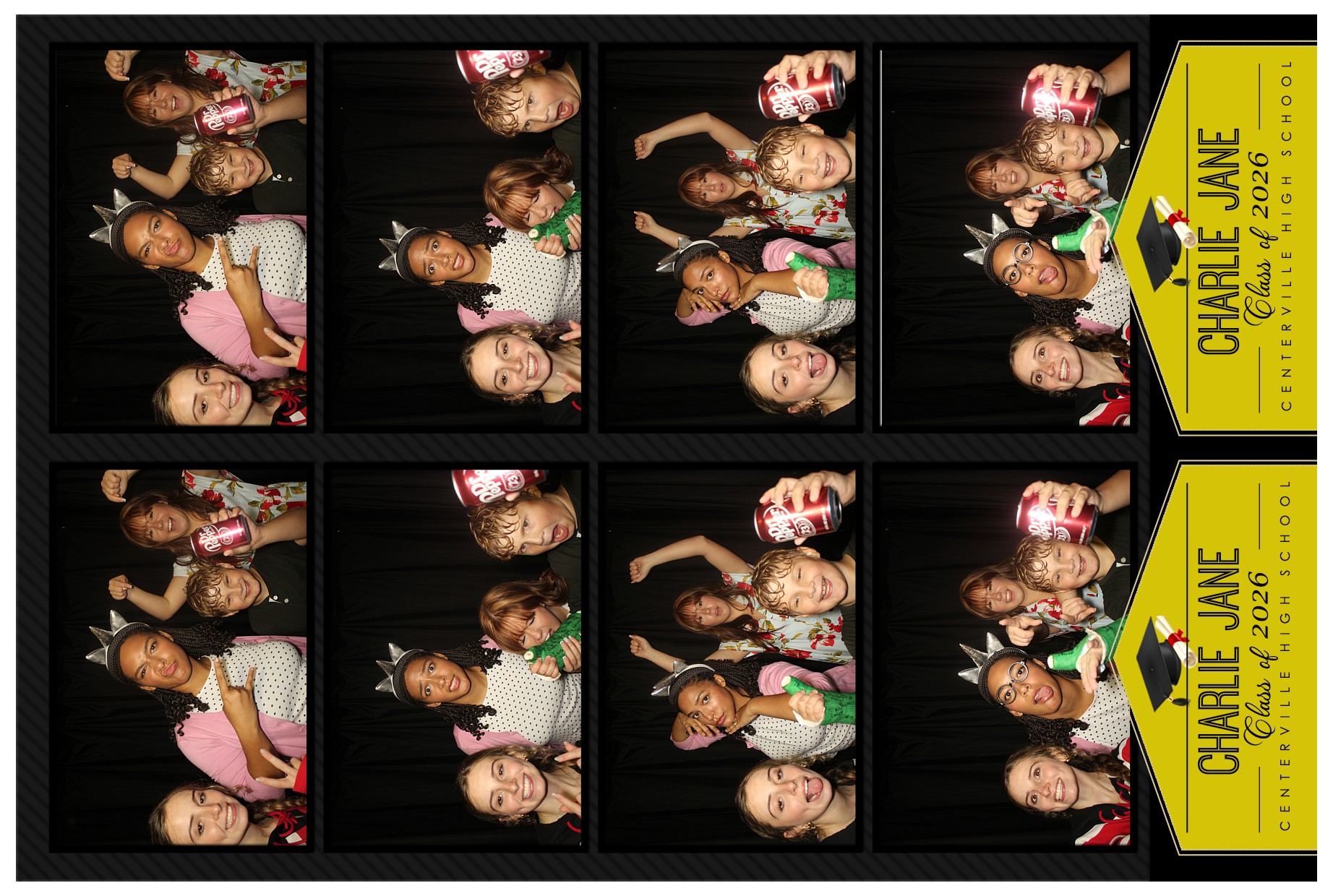Charlie Jane's Grad Party | View more photos from the event at gallery.photoboothcincy.com/u/PhotoBoothCincy/Charlie-Janes-Grad-Party