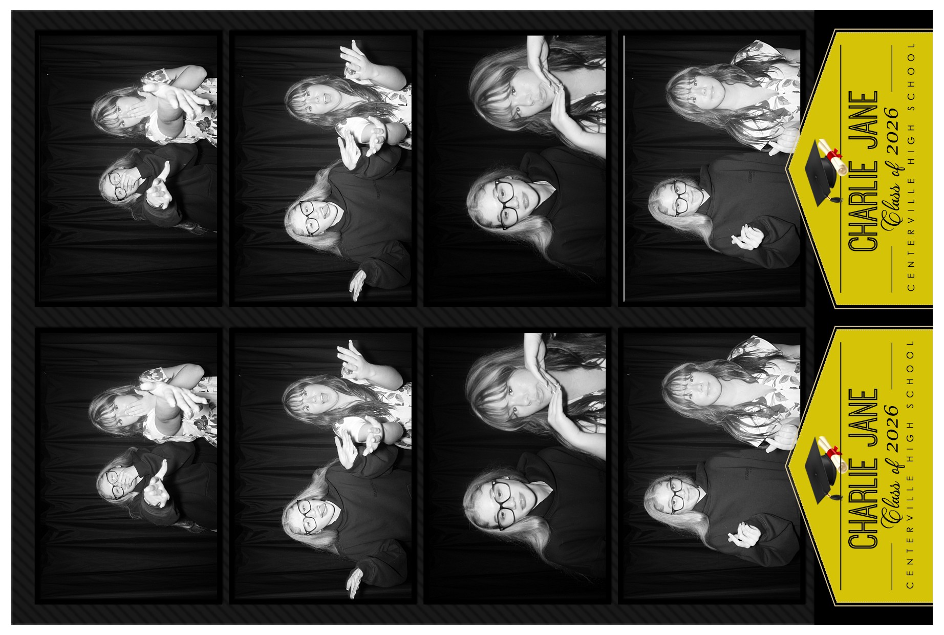 Charlie Jane's Grad Party | View more photos from the event at gallery.photoboothcincy.com/u/PhotoBoothCincy/Charlie-Janes-Grad-Party