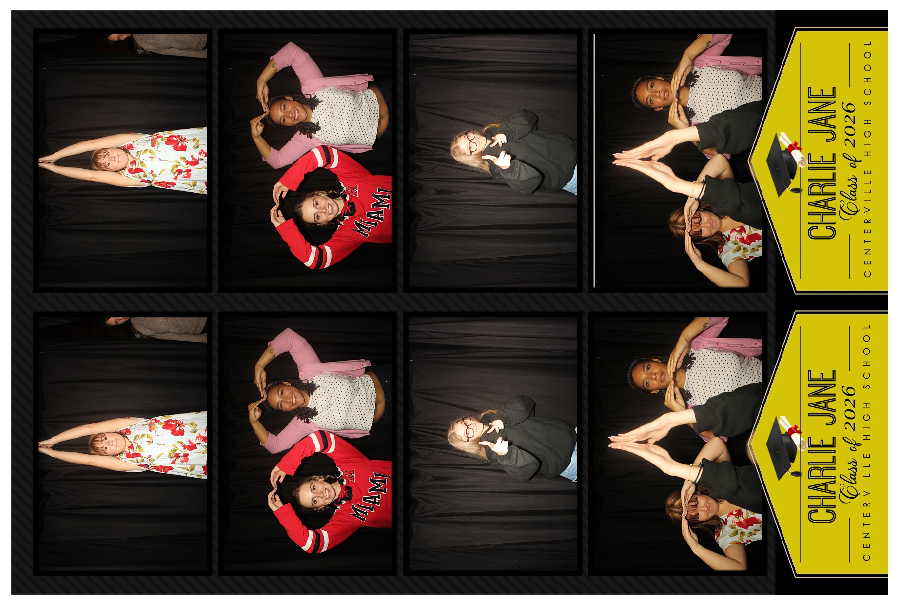 Charlie Jane's Grad Party | View more photos from the event at gallery.photoboothcincy.com/u/PhotoBoothCincy/Charlie-Janes-Grad-Party