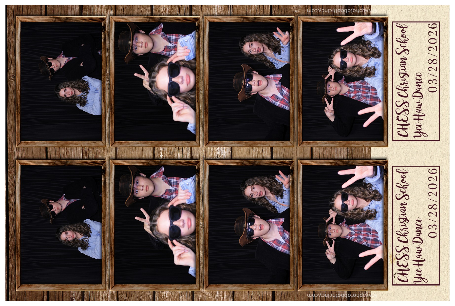 Chess Christian Middle School Western Dance | View more photos from the event at gallery.photoboothcincy.com/u/PhotoBoothCincy/Chess-Christian-Middle-School-Western-Dance