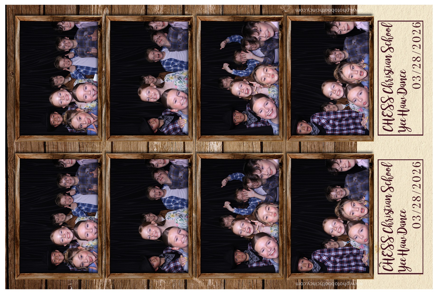 Chess Christian Middle School Western Dance | View more photos from the event at gallery.photoboothcincy.com/u/PhotoBoothCincy/Chess-Christian-Middle-School-Western-Dance