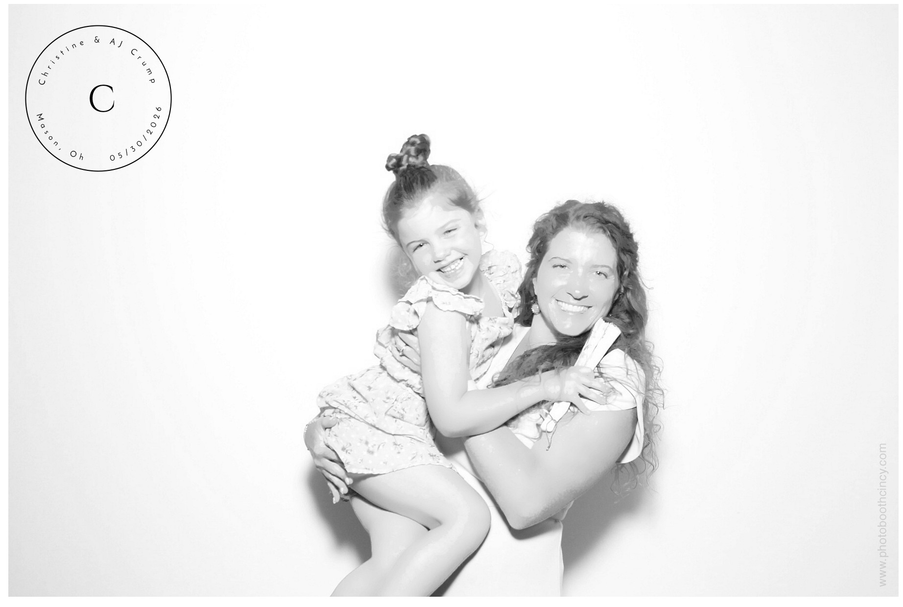 Christine & AJ  | View more photos from the event at gallery.photoboothcincy.com/u/PhotoBoothCincy/Christine-AJ