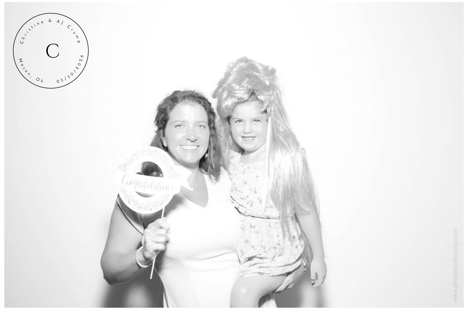 Christine & AJ  | View more photos from the event at gallery.photoboothcincy.com/u/PhotoBoothCincy/Christine-AJ
