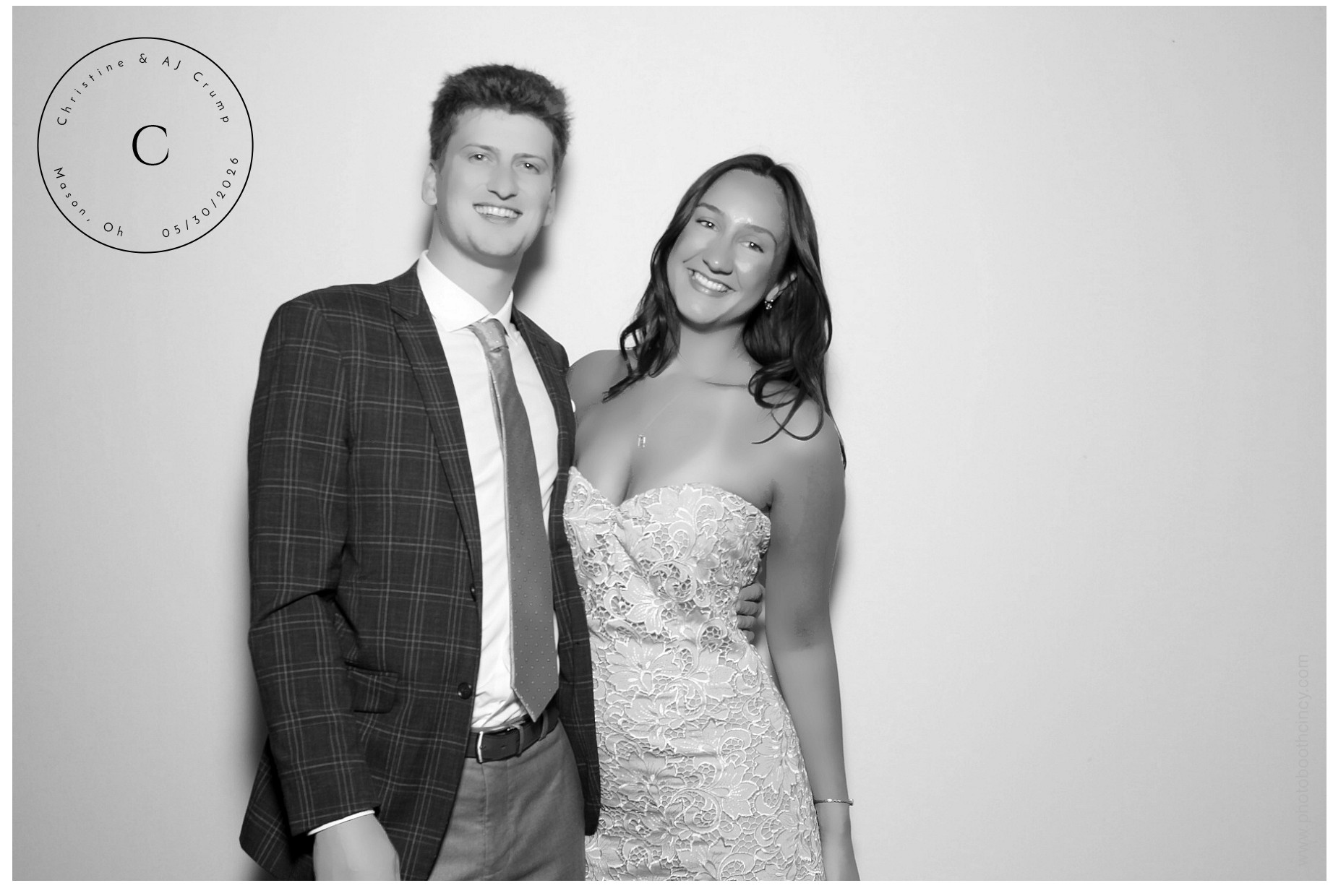 Christine & AJ  | View more photos from the event at gallery.photoboothcincy.com/u/PhotoBoothCincy/Christine-AJ