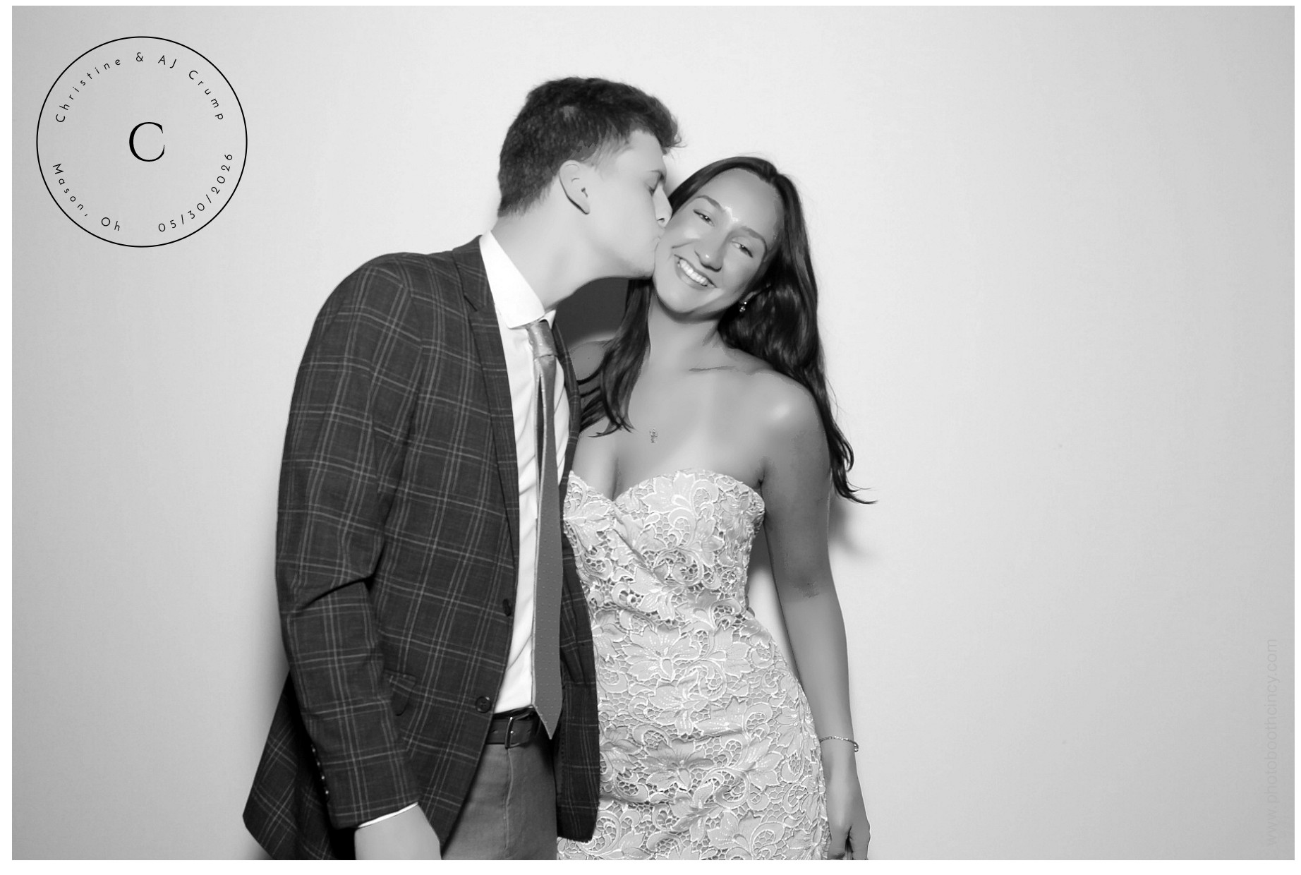 Christine & AJ  | View more photos from the event at gallery.photoboothcincy.com/u/PhotoBoothCincy/Christine-AJ