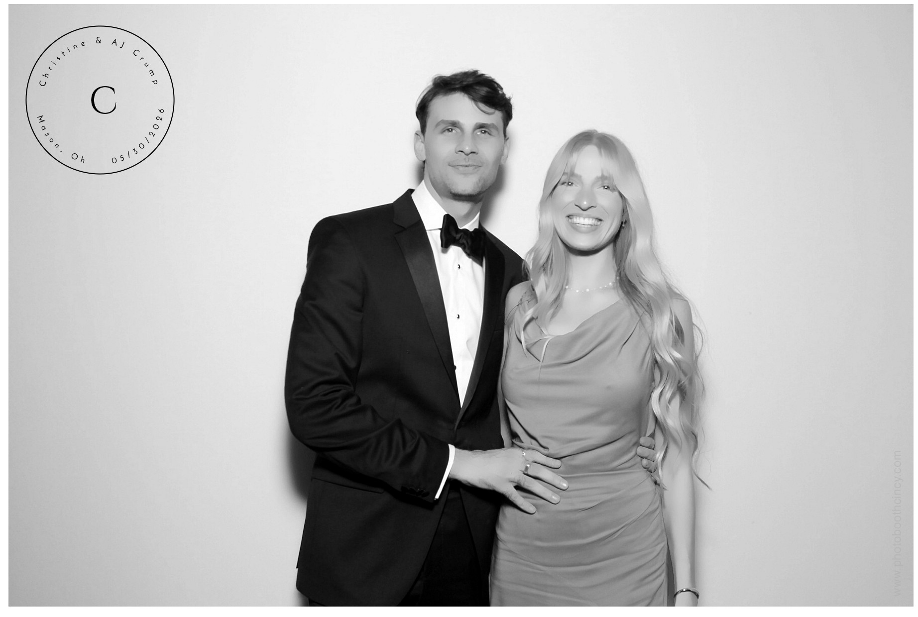 Christine & AJ  | View more photos from the event at gallery.photoboothcincy.com/u/PhotoBoothCincy/Christine-AJ