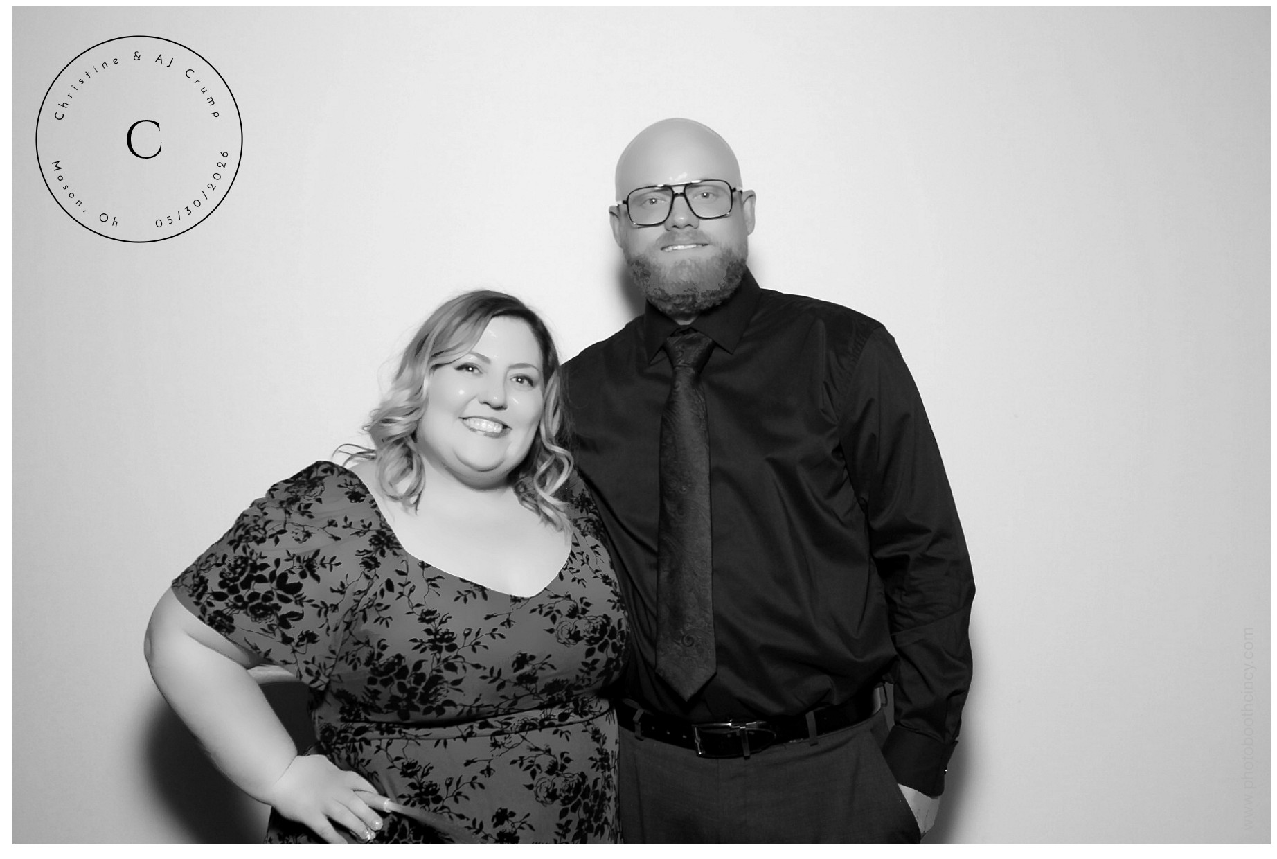 Christine & AJ  | View more photos from the event at gallery.photoboothcincy.com/u/PhotoBoothCincy/Christine-AJ