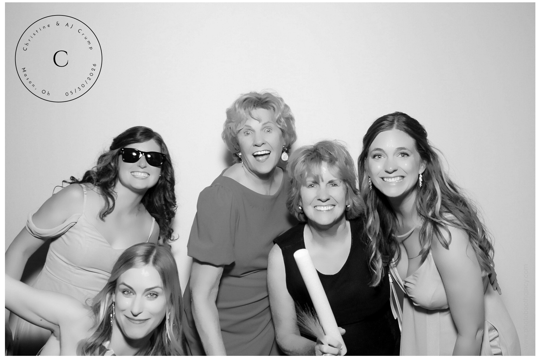 Christine & AJ  | View more photos from the event at gallery.photoboothcincy.com/u/PhotoBoothCincy/Christine-AJ