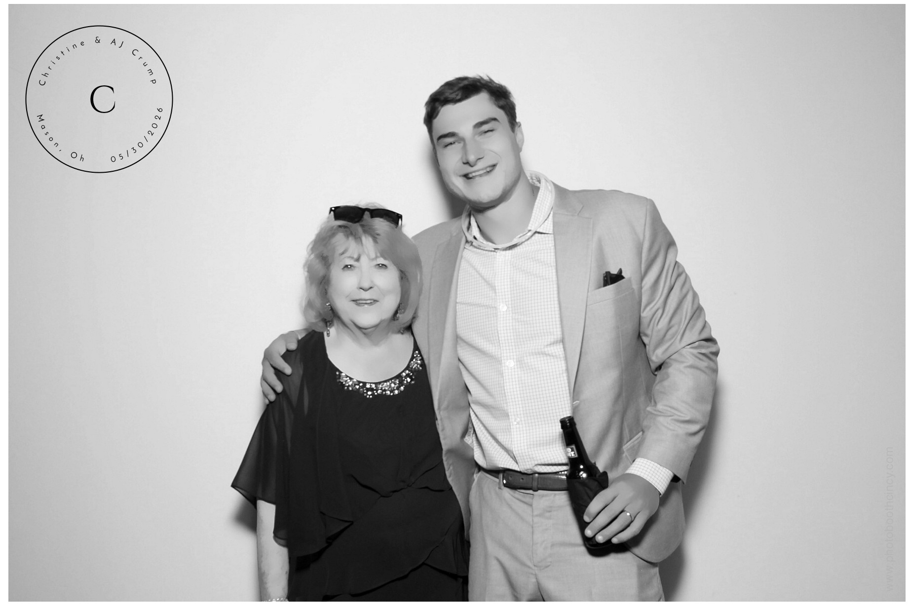 Christine & AJ  | View more photos from the event at gallery.photoboothcincy.com/u/PhotoBoothCincy/Christine-AJ