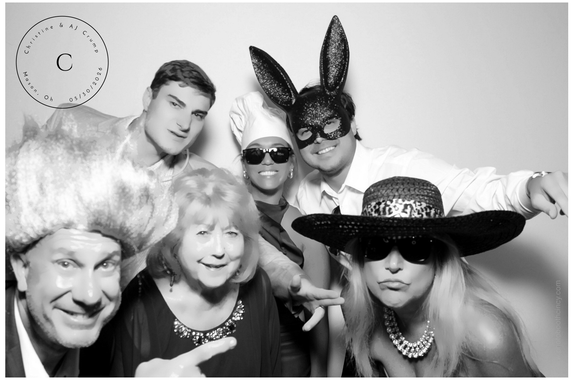 Christine & AJ  | View more photos from the event at gallery.photoboothcincy.com/u/PhotoBoothCincy/Christine-AJ