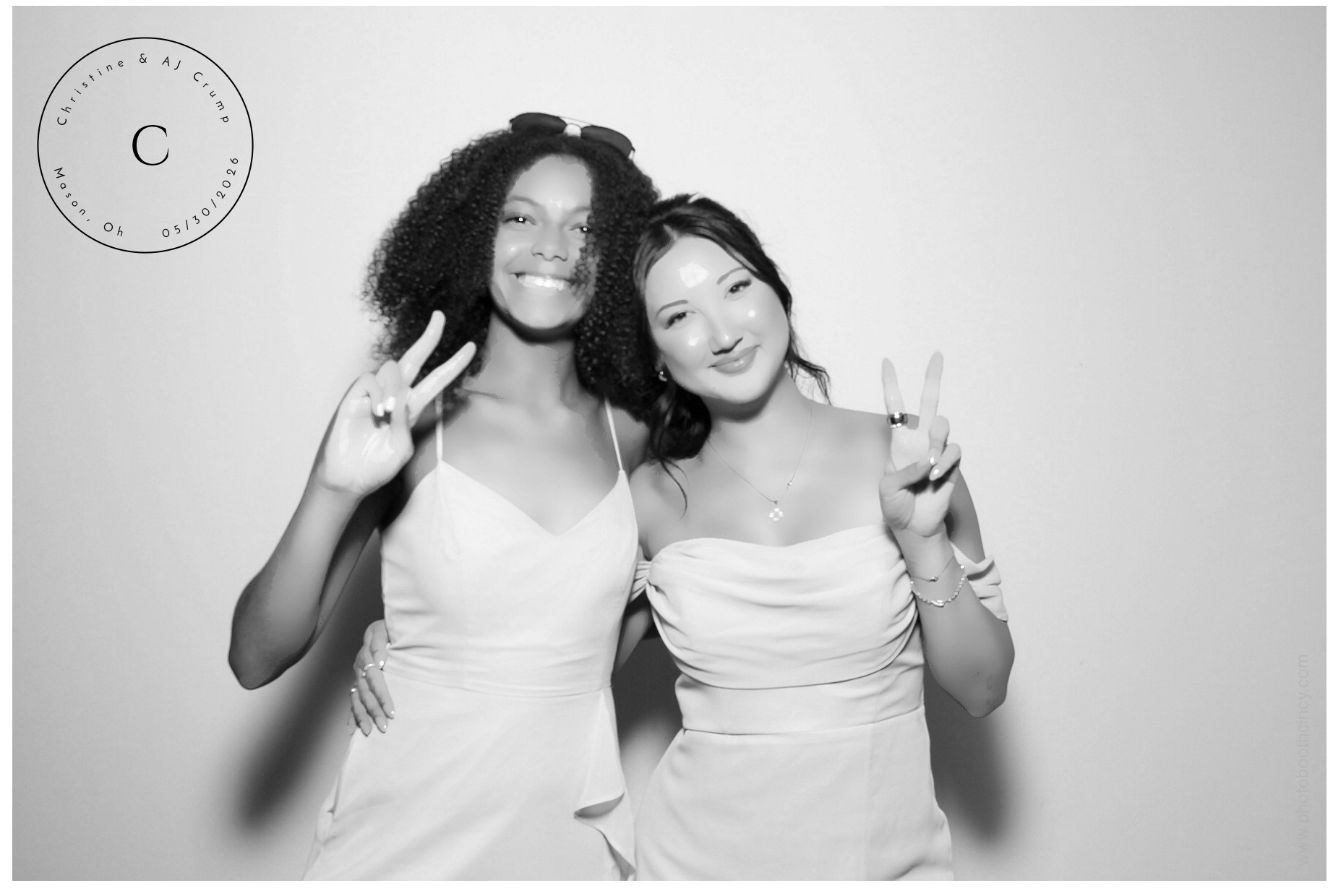 Christine & AJ  | View more photos from the event at gallery.photoboothcincy.com/u/PhotoBoothCincy/Christine-AJ