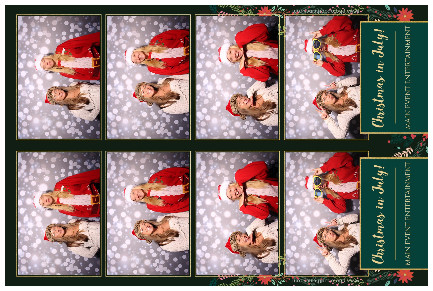 Christmas in July!! | View more photos from the event at gallery.photoboothcincy.com/u/PhotoBoothCincy/Christmas-in-July