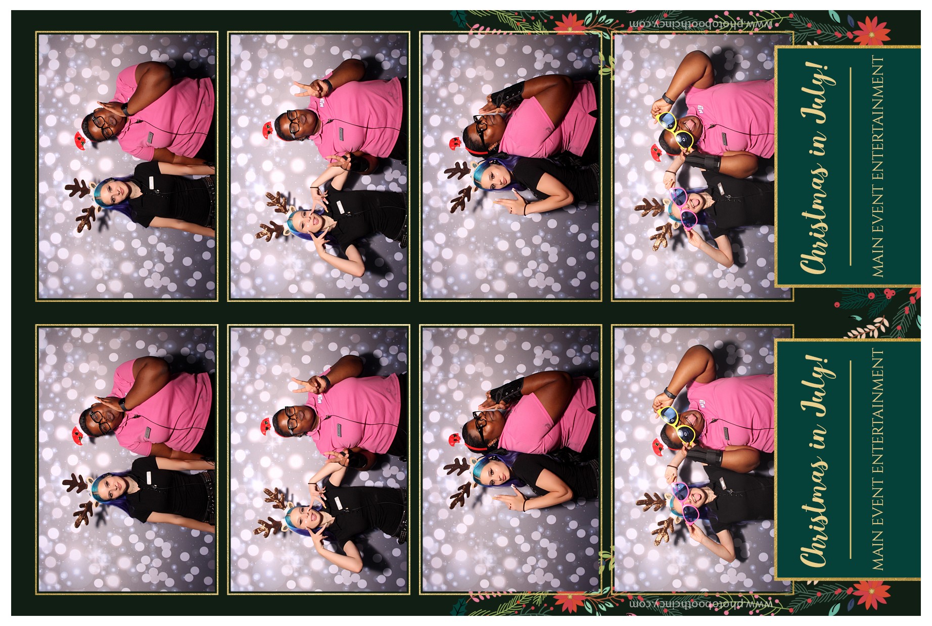 Christmas in July!! | View more photos from the event at gallery.photoboothcincy.com/u/PhotoBoothCincy/Christmas-in-July