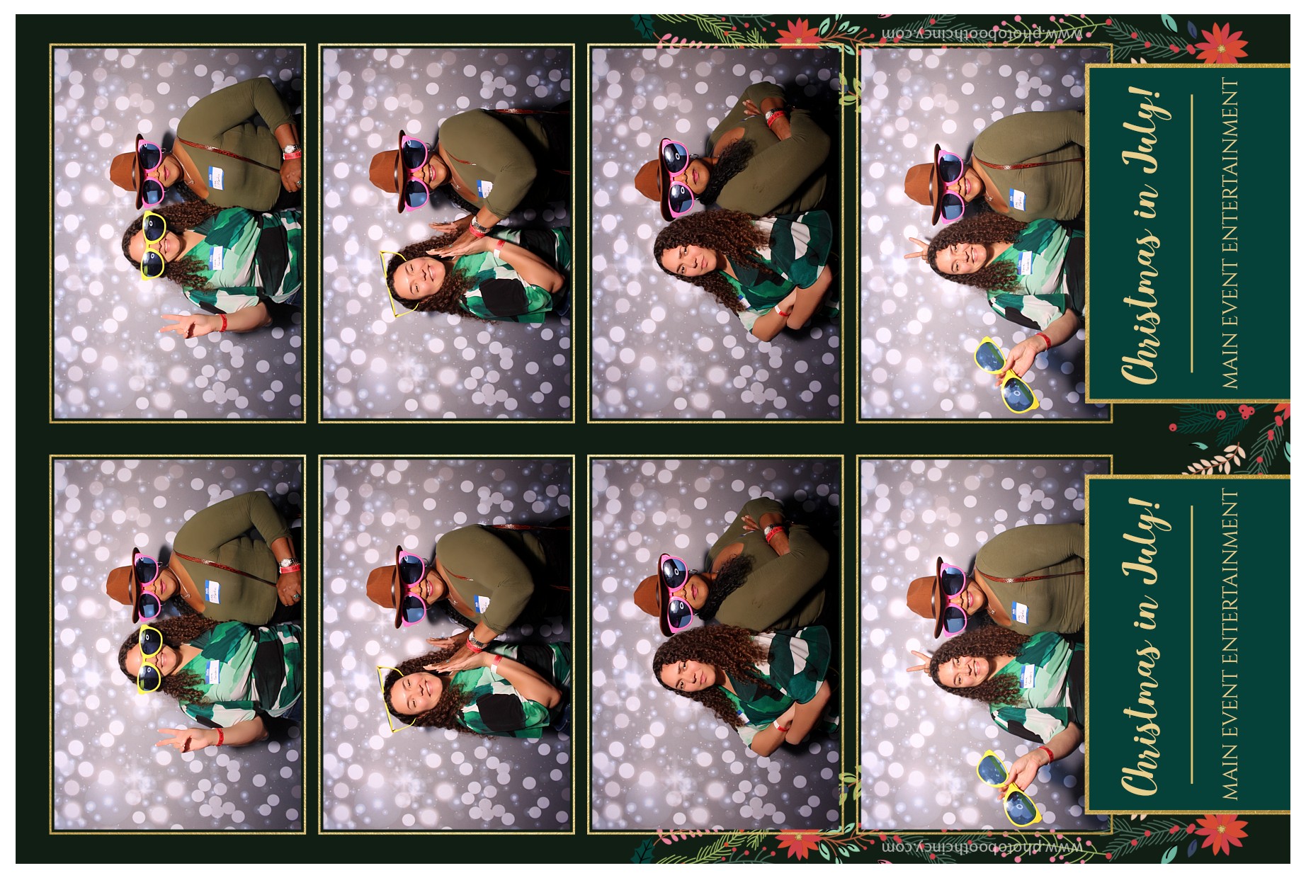Christmas in July!! | View more photos from the event at gallery.photoboothcincy.com/u/PhotoBoothCincy/Christmas-in-July