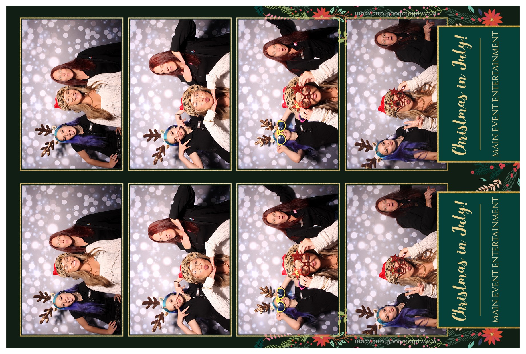 Christmas in July!! | View more photos from the event at gallery.photoboothcincy.com/u/PhotoBoothCincy/Christmas-in-July