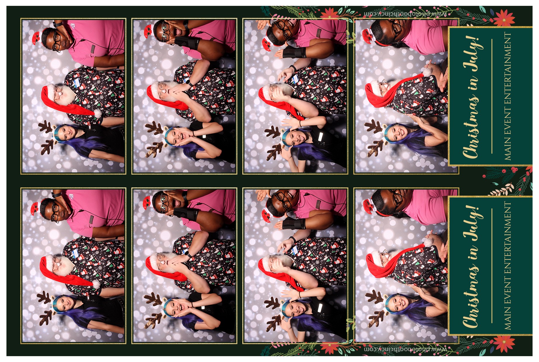 Christmas in July!! | View more photos from the event at gallery.photoboothcincy.com/u/PhotoBoothCincy/Christmas-in-July