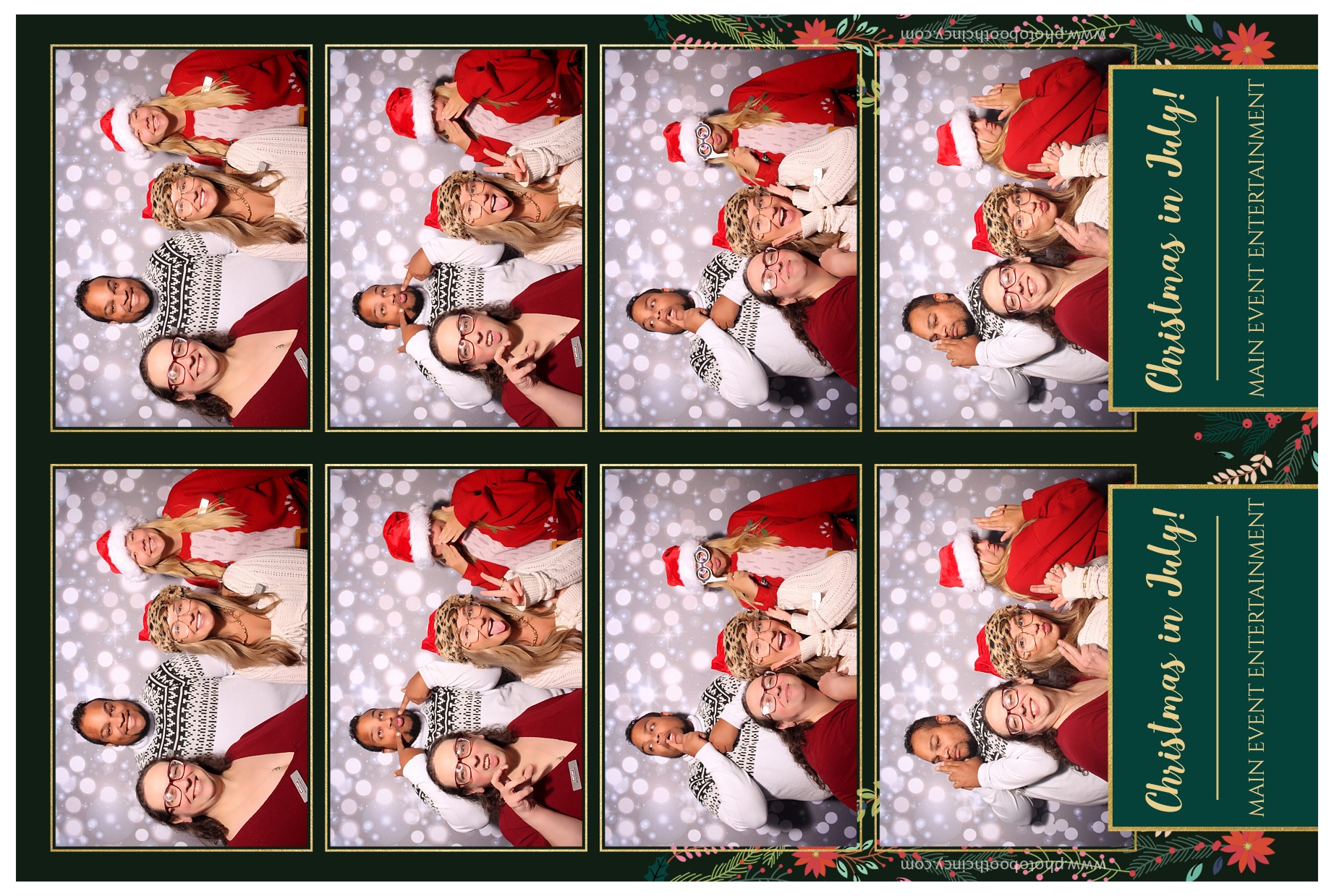 Christmas in July!! | View more photos from the event at gallery.photoboothcincy.com/u/PhotoBoothCincy/Christmas-in-July