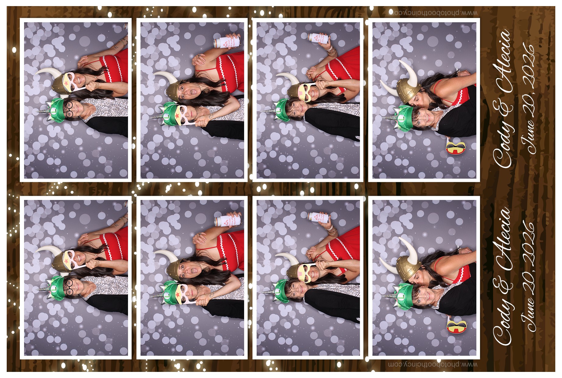 Cody & Alecia | View more photos from the event at gallery.photoboothcincy.com/u/PhotoBoothCincy/Cody-Alecia