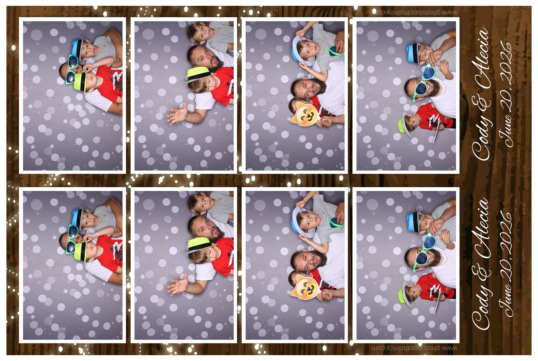 Cody & Alecia | View more photos from the event at gallery.photoboothcincy.com/u/PhotoBoothCincy/Cody-Alecia