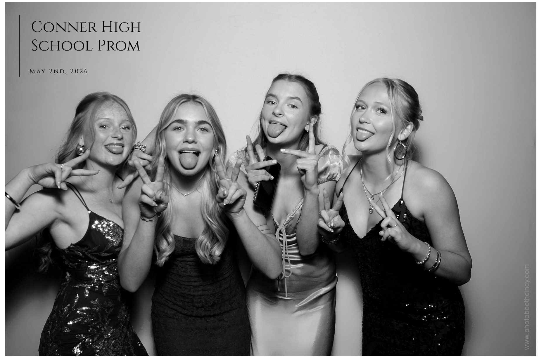 Conner High School Prom | View more photos from the event at gallery.photoboothcincy.com/u/PhotoBoothCincy/Conner-High-School-Prom