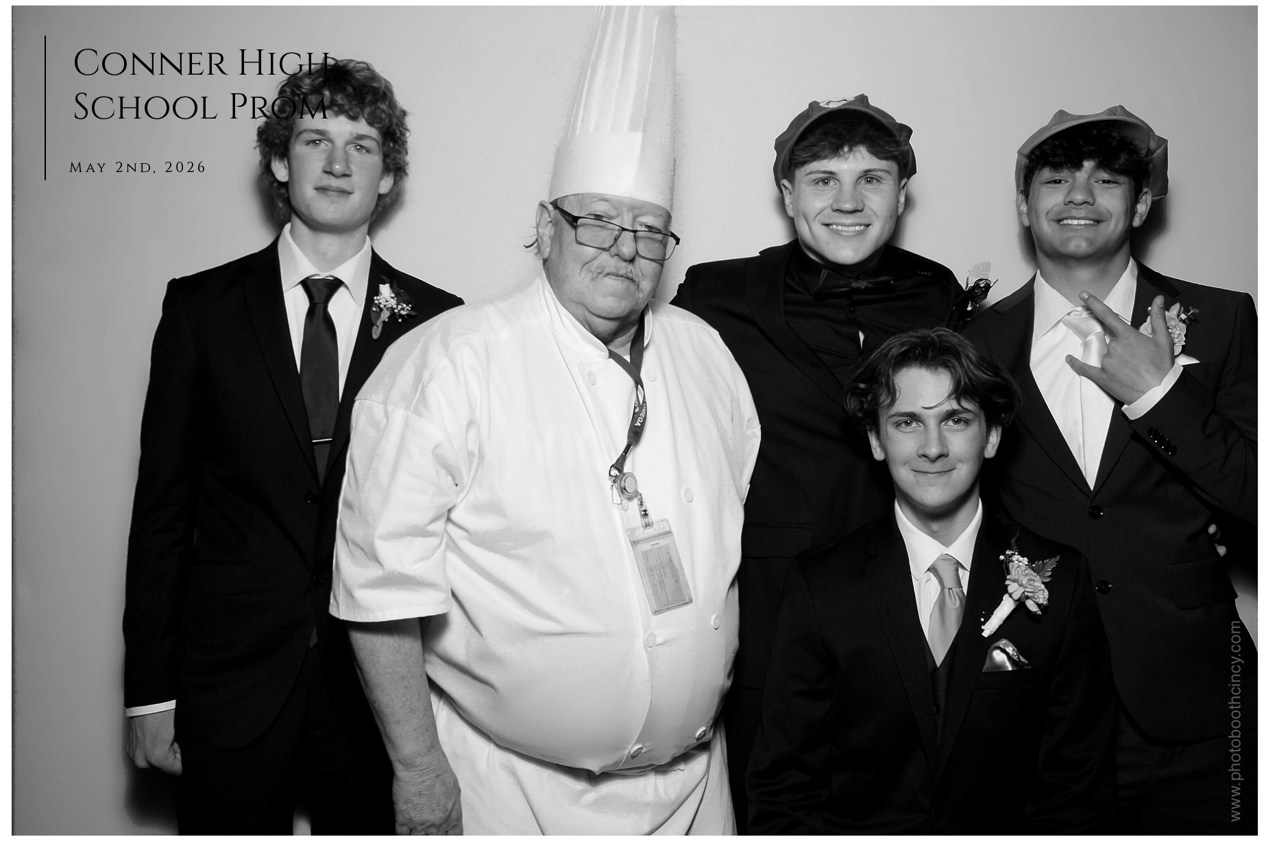Conner High School Prom | View more photos from the event at gallery.photoboothcincy.com/u/PhotoBoothCincy/Conner-High-School-Prom