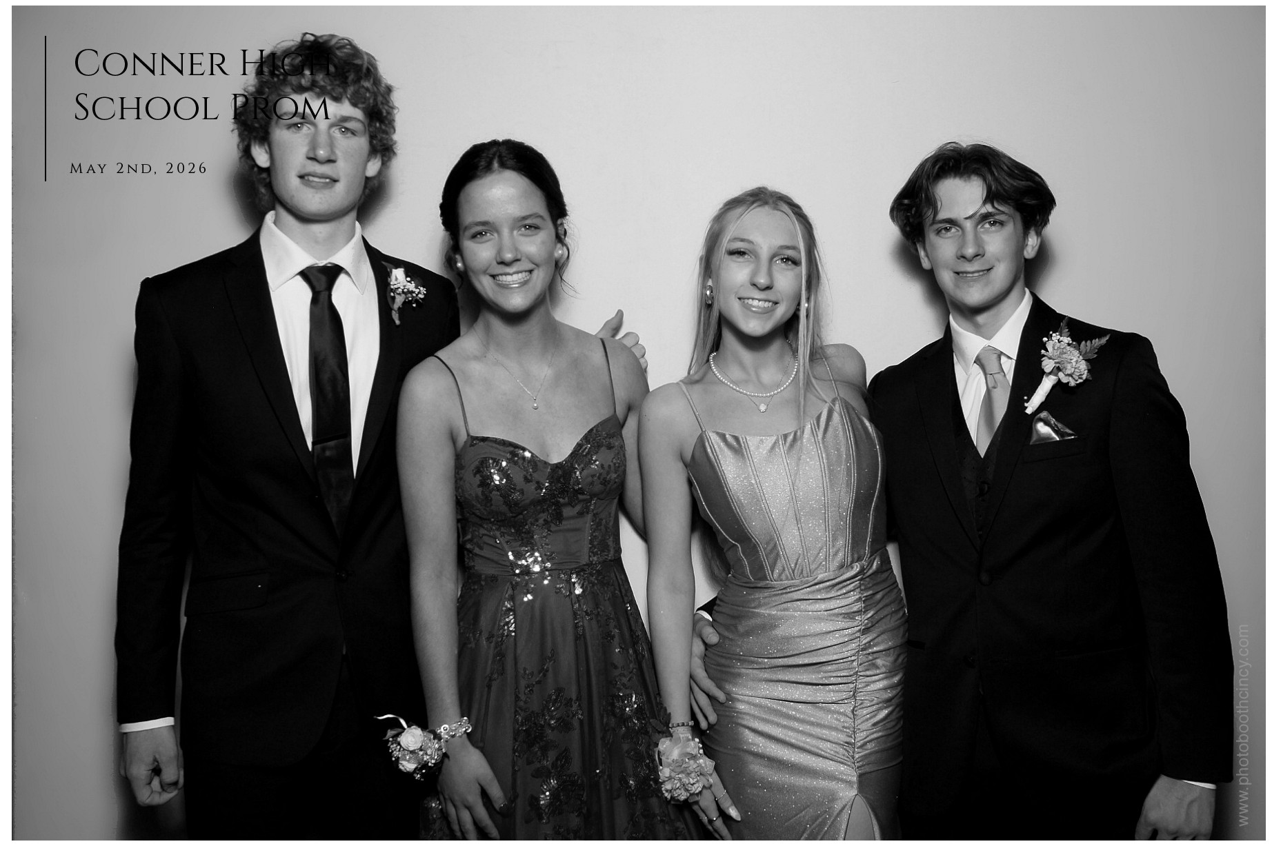 Conner High School Prom | View more photos from the event at gallery.photoboothcincy.com/u/PhotoBoothCincy/Conner-High-School-Prom