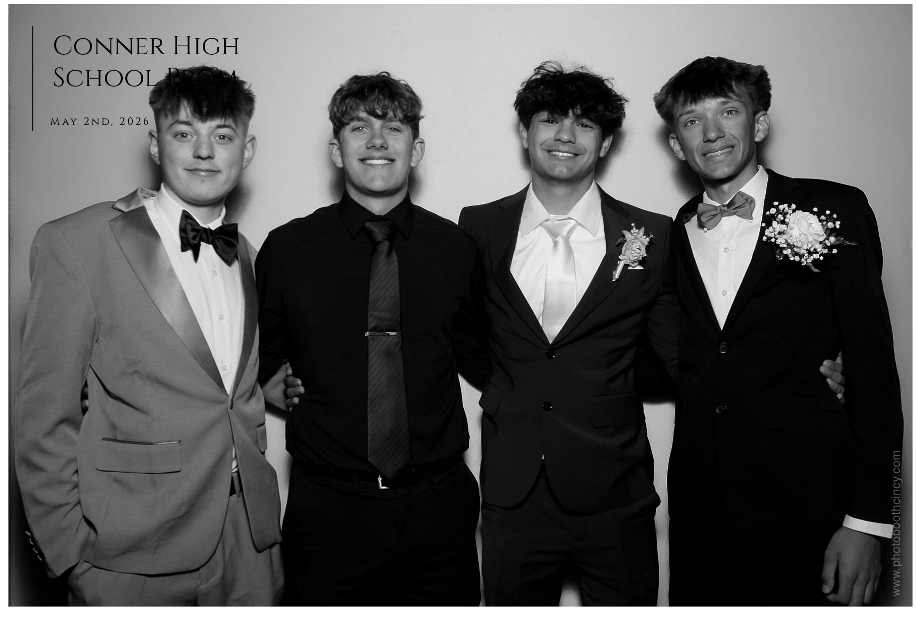 Conner High School Prom | View more photos from the event at gallery.photoboothcincy.com/u/PhotoBoothCincy/Conner-High-School-Prom