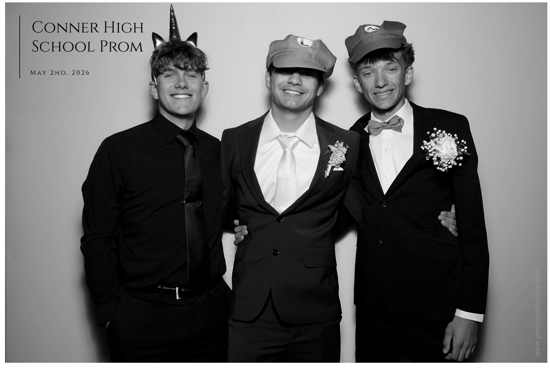 Conner High School Prom | View more photos from the event at gallery.photoboothcincy.com/u/PhotoBoothCincy/Conner-High-School-Prom