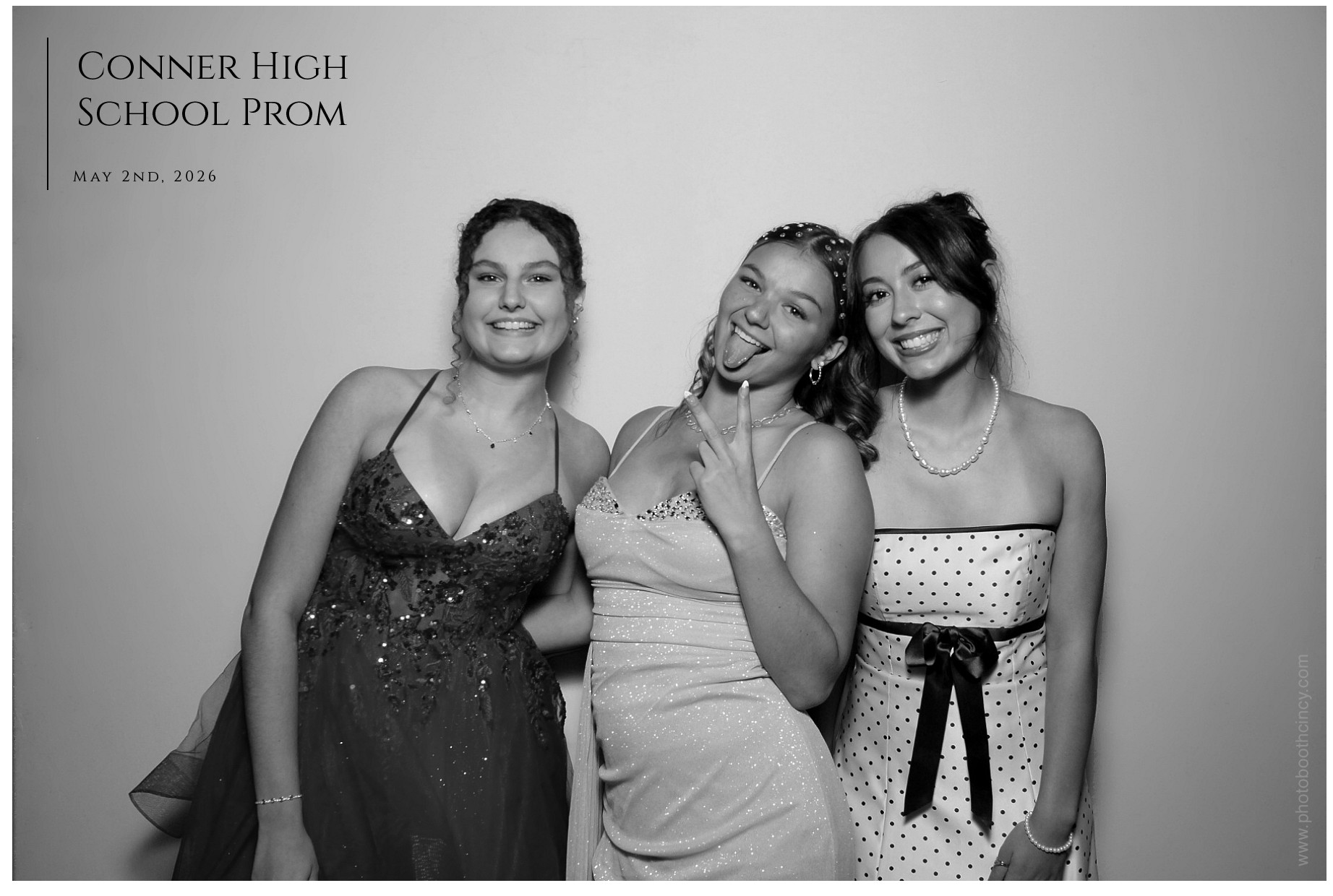 Conner High School Prom | View more photos from the event at gallery.photoboothcincy.com/u/PhotoBoothCincy/Conner-High-School-Prom