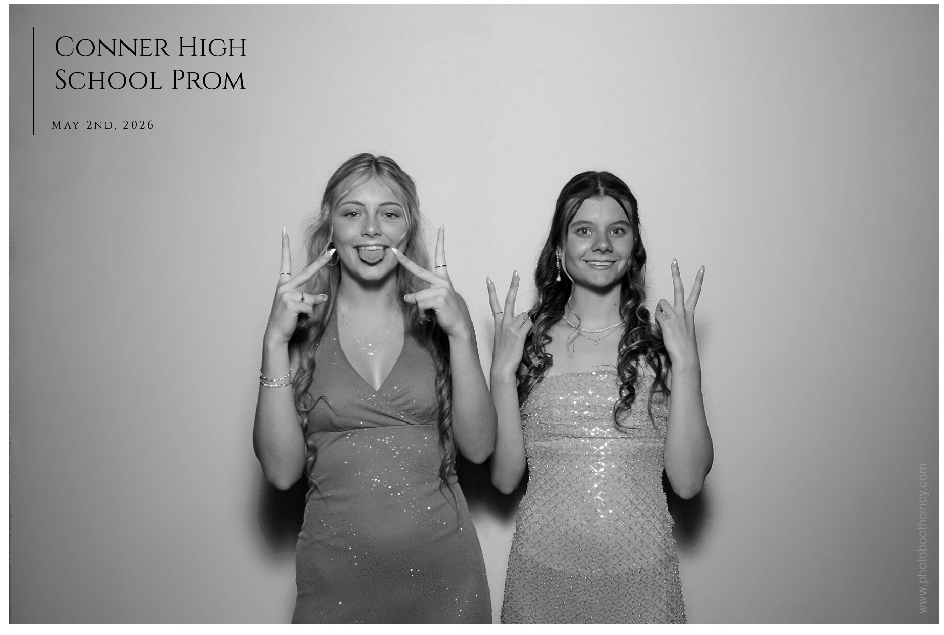 Conner High School Prom | View more photos from the event at gallery.photoboothcincy.com/u/PhotoBoothCincy/Conner-High-School-Prom