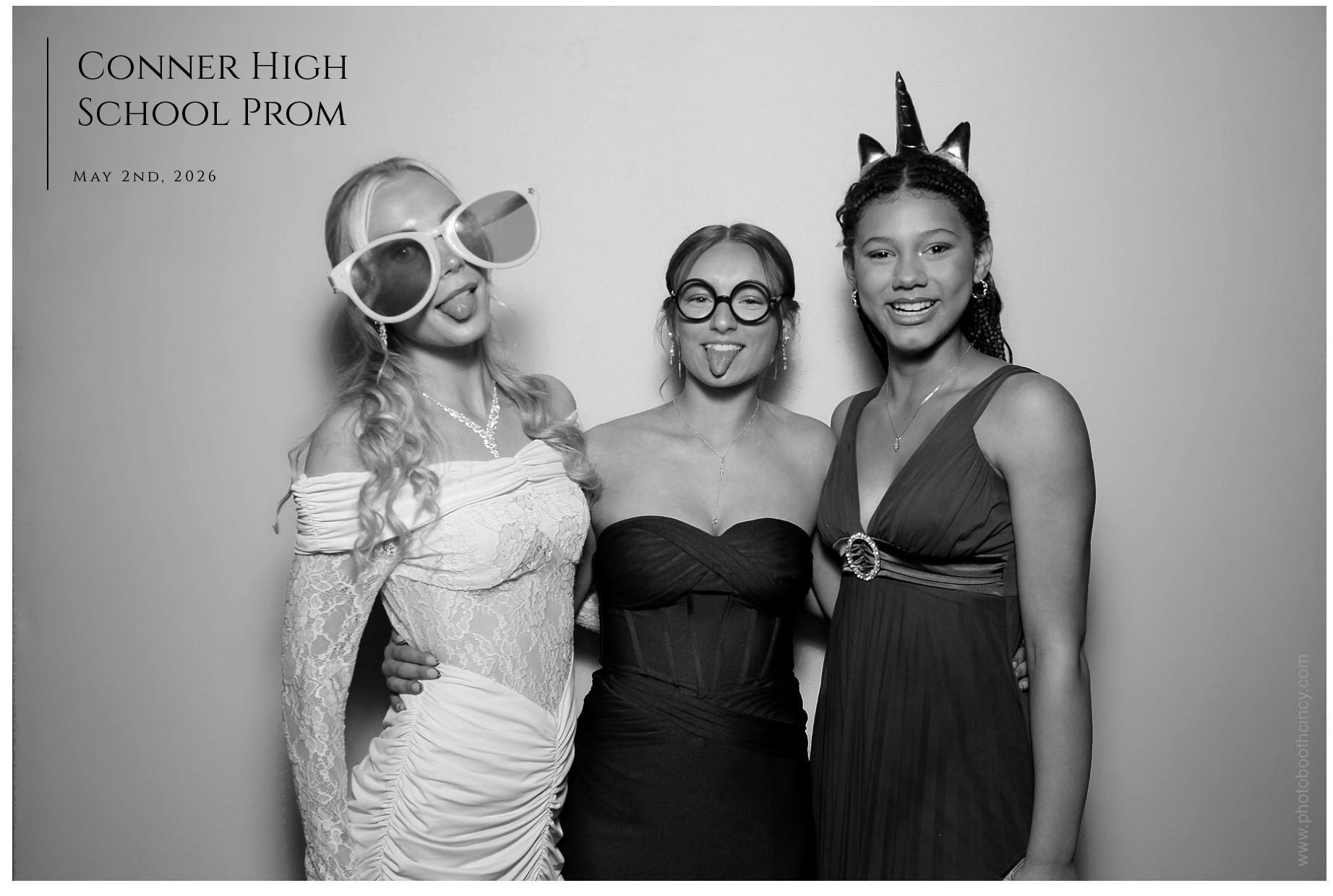 Conner High School Prom | View more photos from the event at gallery.photoboothcincy.com/u/PhotoBoothCincy/Conner-High-School-Prom