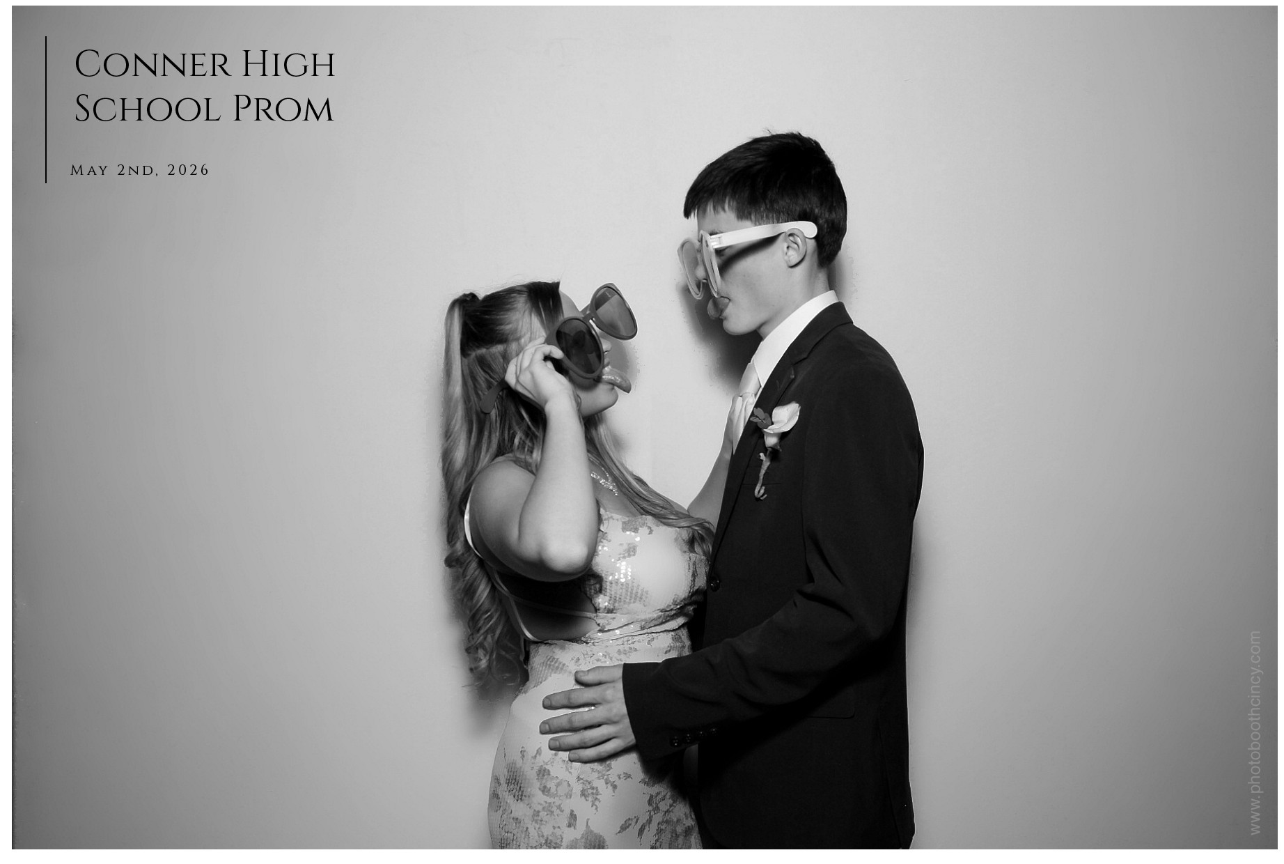 Conner High School Prom | View more photos from the event at gallery.photoboothcincy.com/u/PhotoBoothCincy/Conner-High-School-Prom