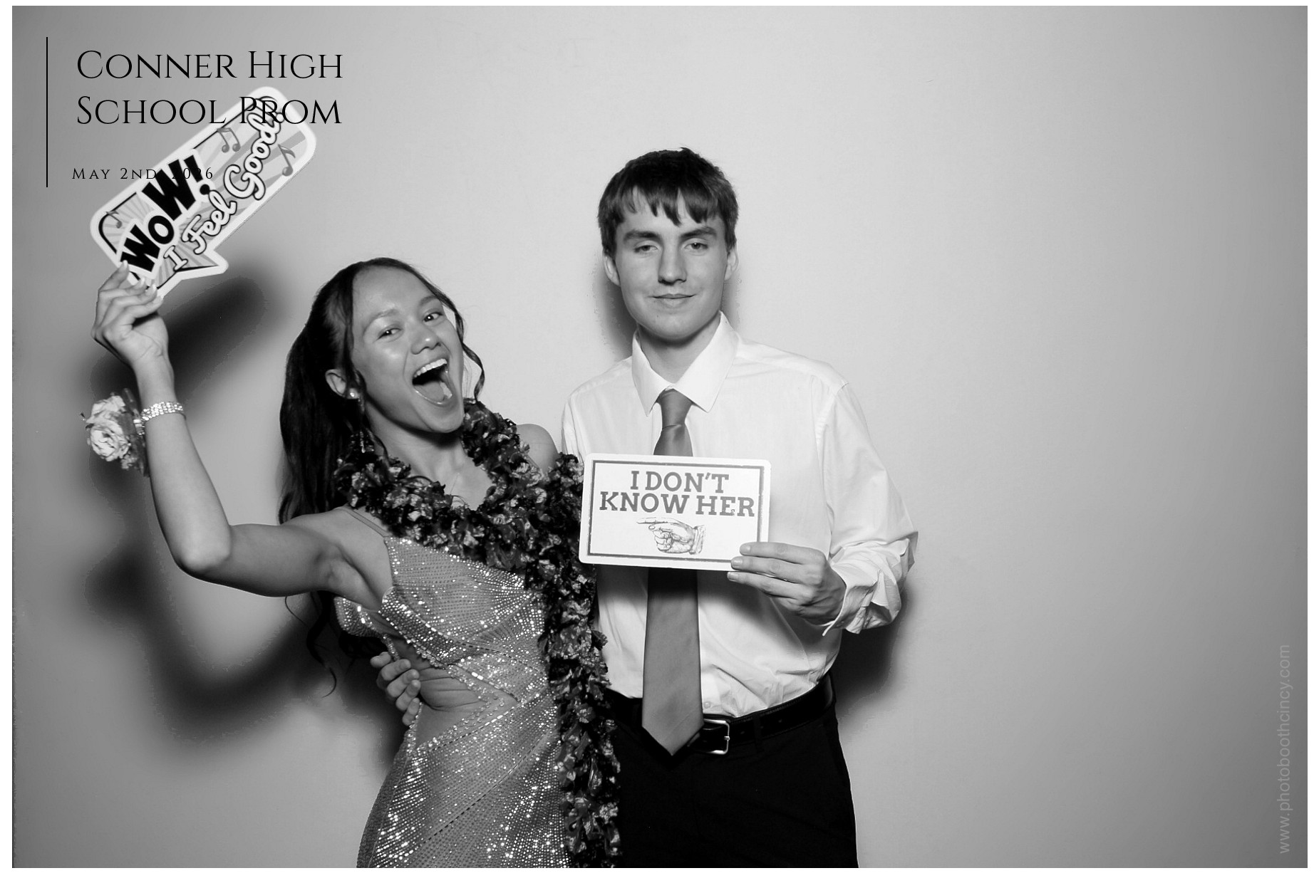 Conner High School Prom | View more photos from the event at gallery.photoboothcincy.com/u/PhotoBoothCincy/Conner-High-School-Prom