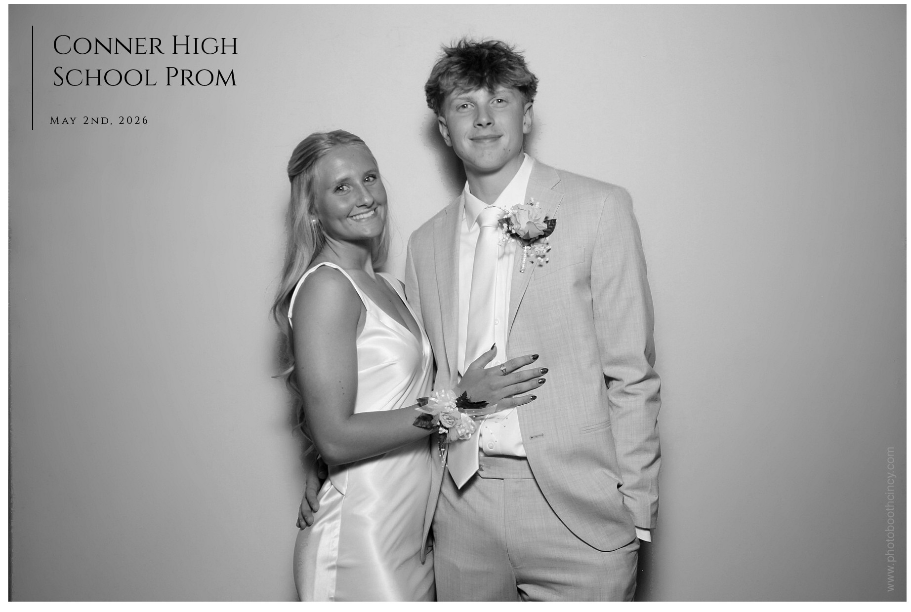 Conner High School Prom | View more photos from the event at gallery.photoboothcincy.com/u/PhotoBoothCincy/Conner-High-School-Prom