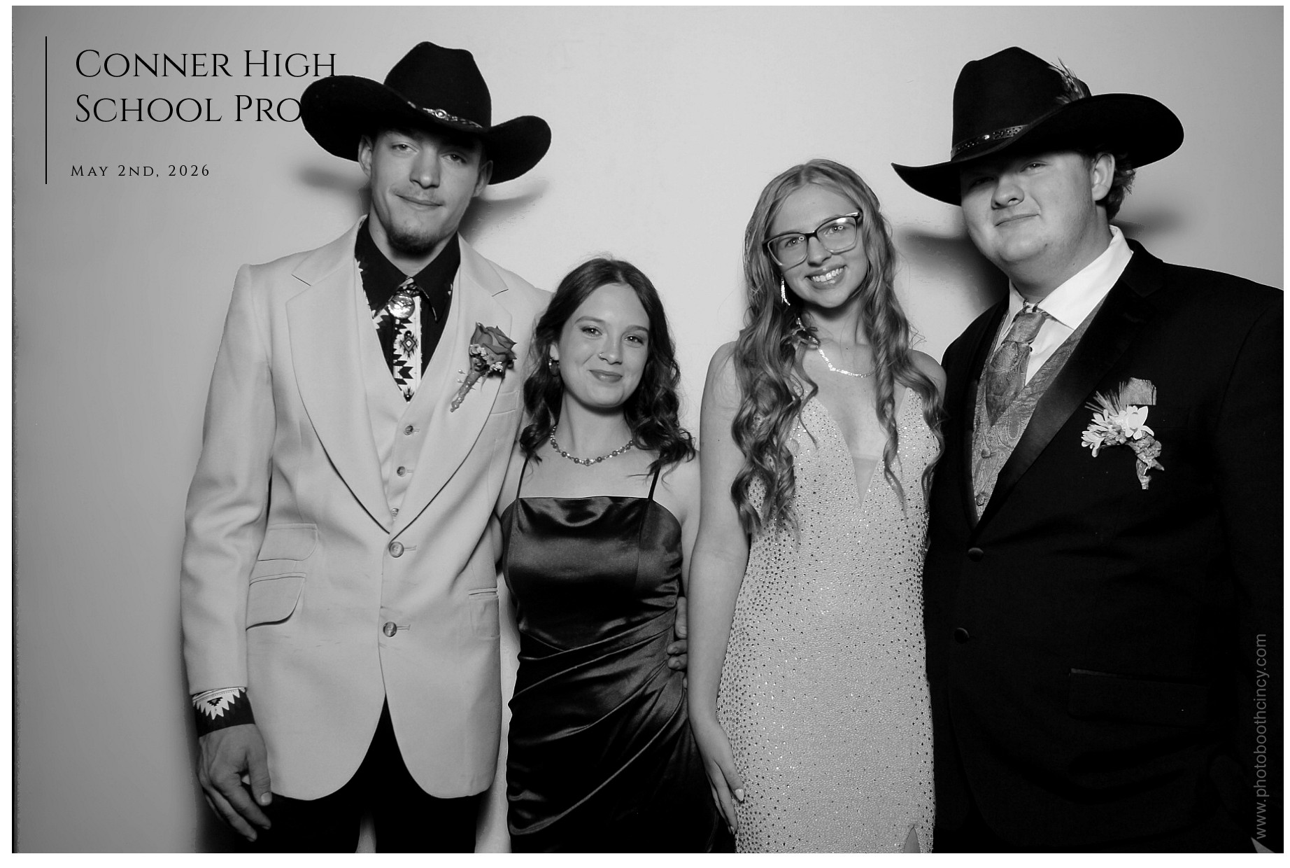 Conner High School Prom | View more photos from the event at gallery.photoboothcincy.com/u/PhotoBoothCincy/Conner-High-School-Prom