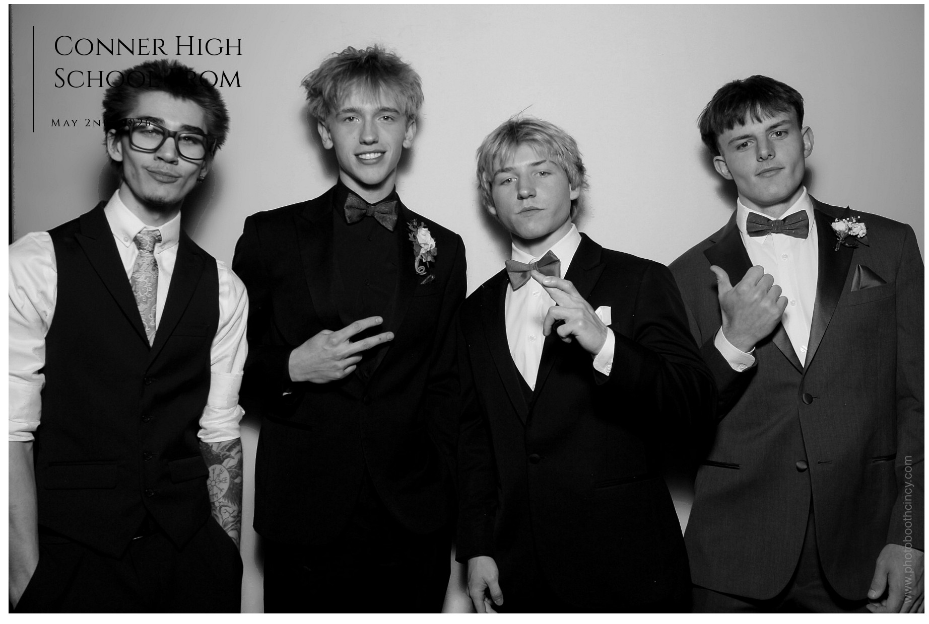 Conner High School Prom | View more photos from the event at gallery.photoboothcincy.com/u/PhotoBoothCincy/Conner-High-School-Prom