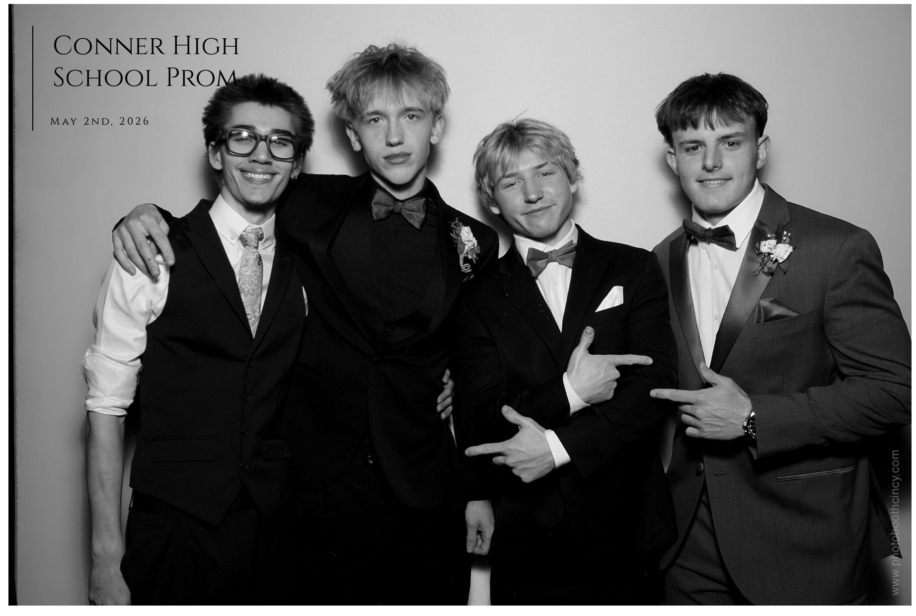 Conner High School Prom | View more photos from the event at gallery.photoboothcincy.com/u/PhotoBoothCincy/Conner-High-School-Prom