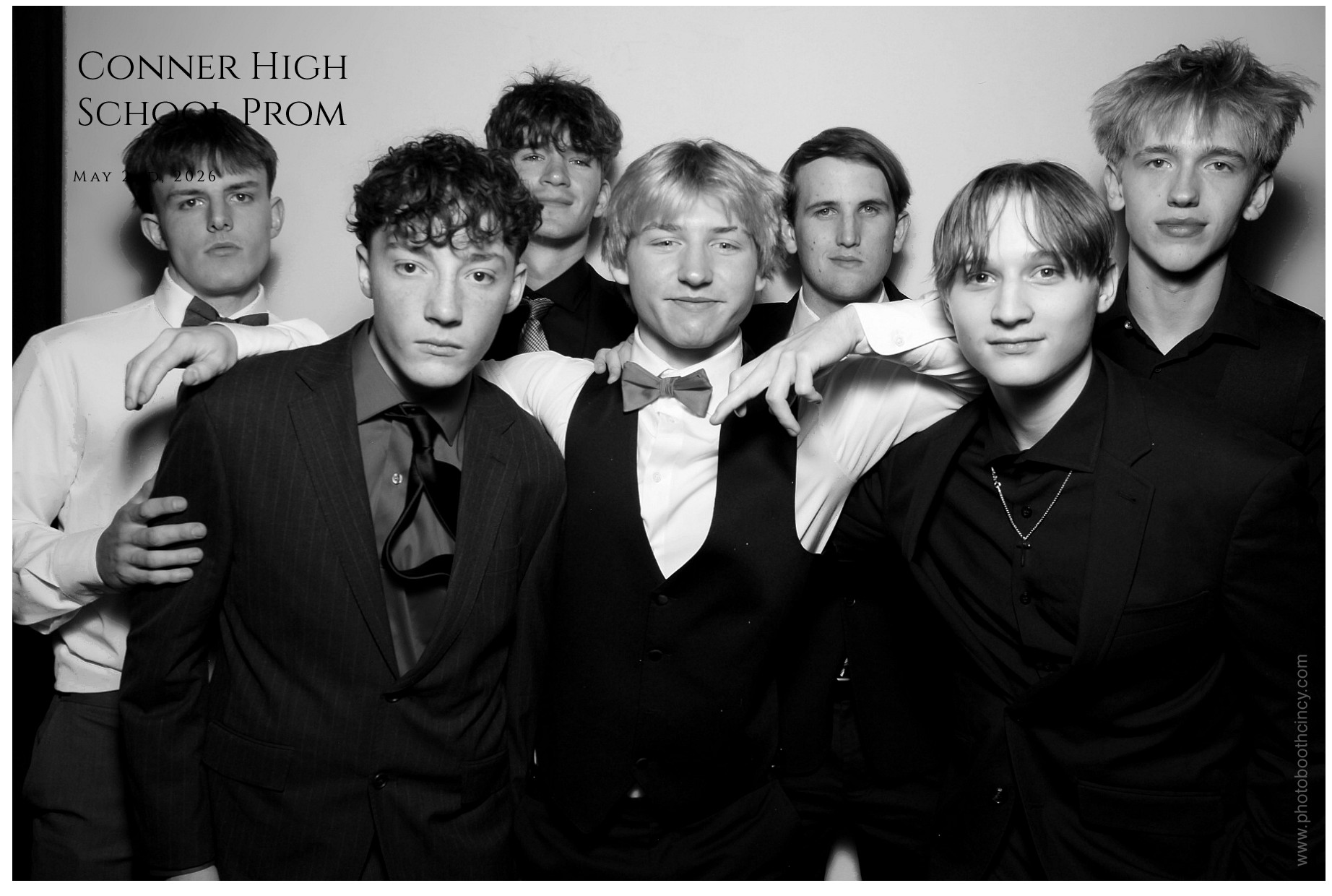 Conner High School Prom | View more photos from the event at gallery.photoboothcincy.com/u/PhotoBoothCincy/Conner-High-School-Prom