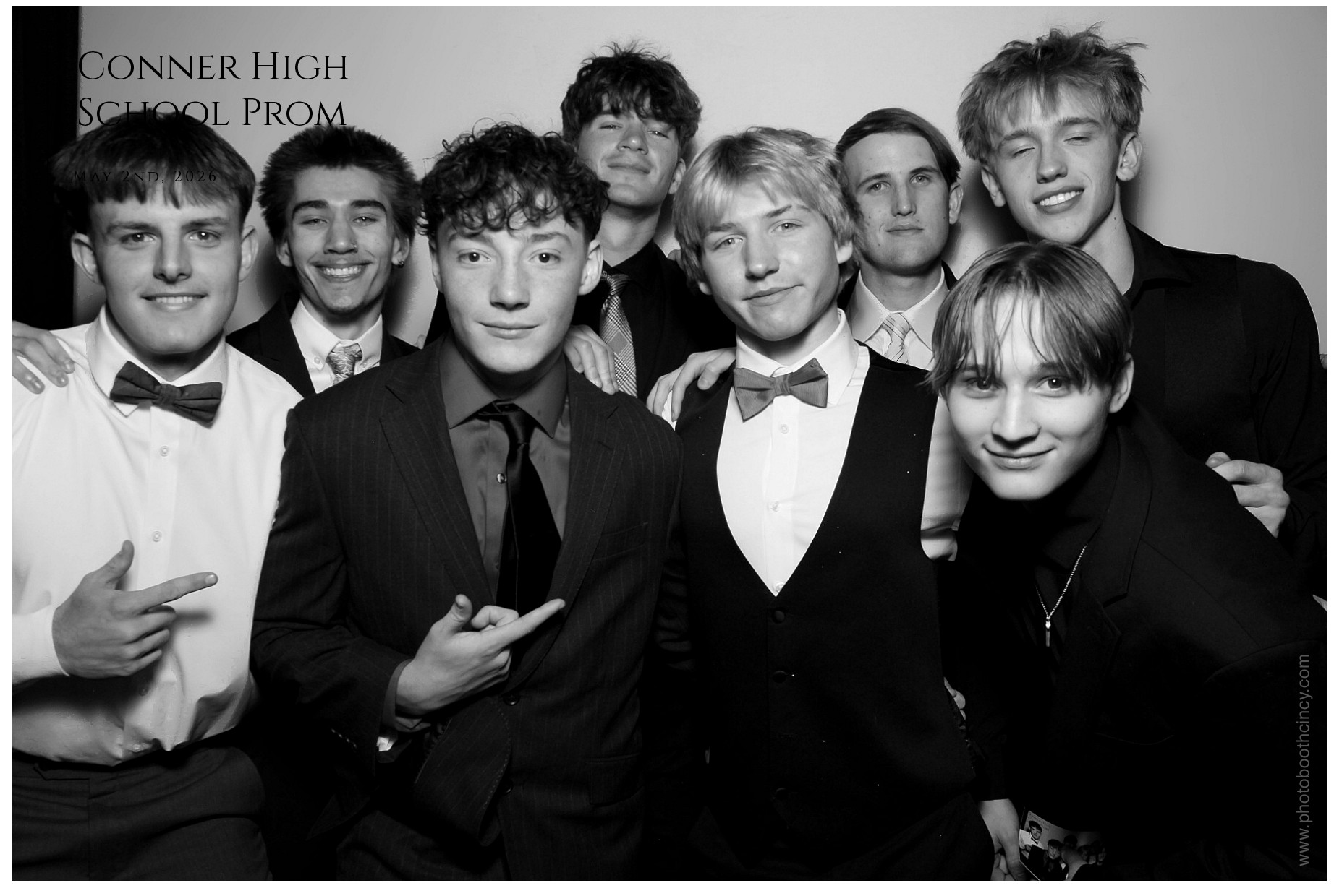 Conner High School Prom | View more photos from the event at gallery.photoboothcincy.com/u/PhotoBoothCincy/Conner-High-School-Prom