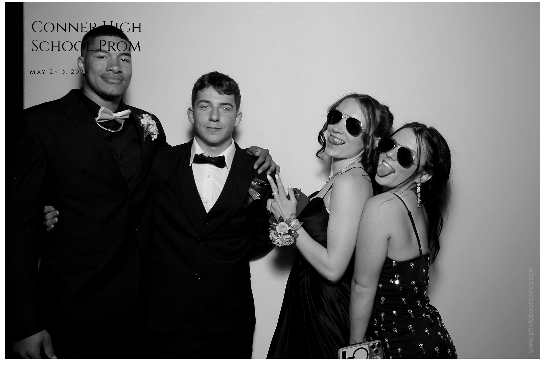 Conner High School Prom | View more photos from the event at gallery.photoboothcincy.com/u/PhotoBoothCincy/Conner-High-School-Prom