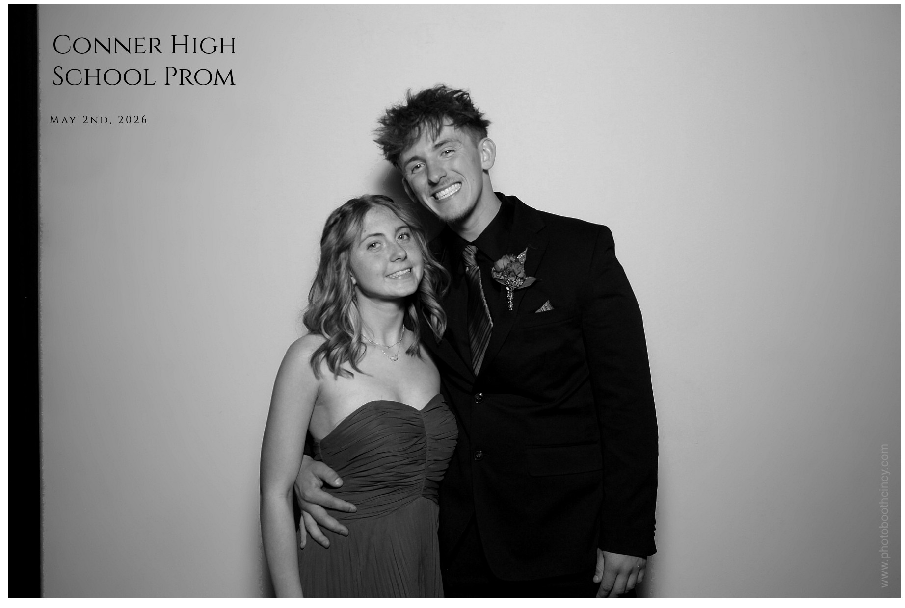 Conner High School Prom | View more photos from the event at gallery.photoboothcincy.com/u/PhotoBoothCincy/Conner-High-School-Prom
